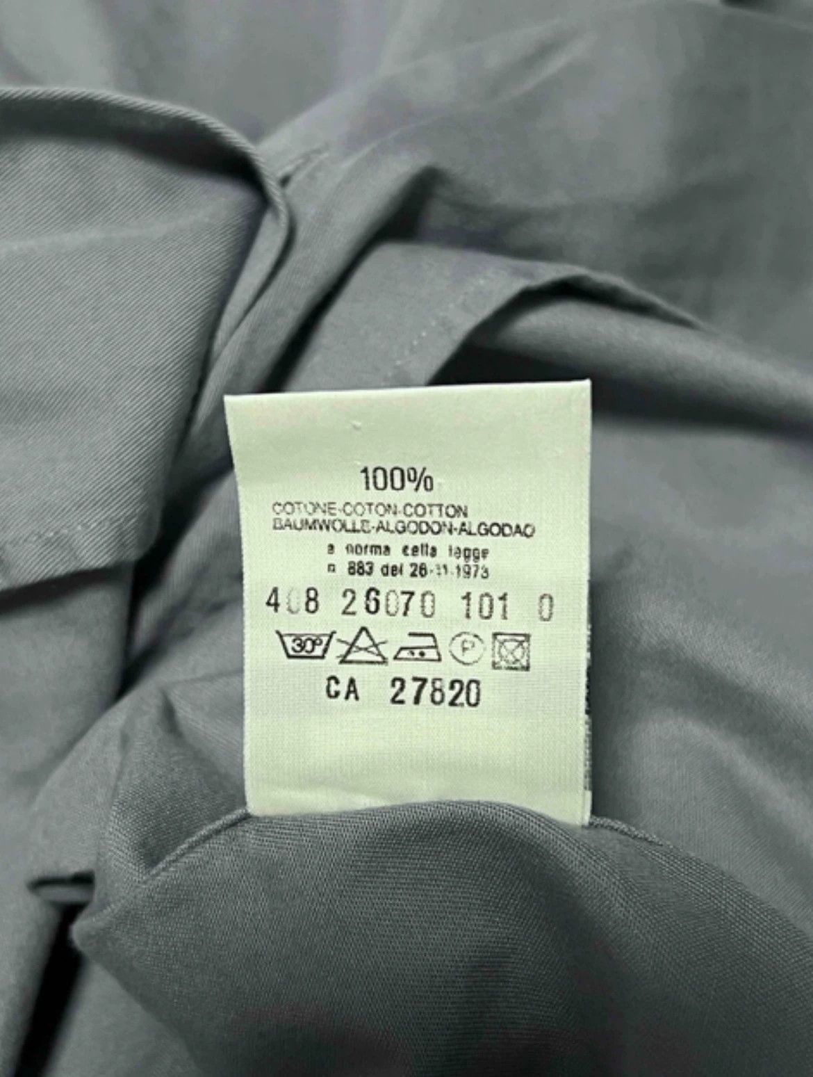 Helmut Lang Helmut Lang Military shirt-2508 Size US M / EU 48-50 / 2 - 6 Thumbnail