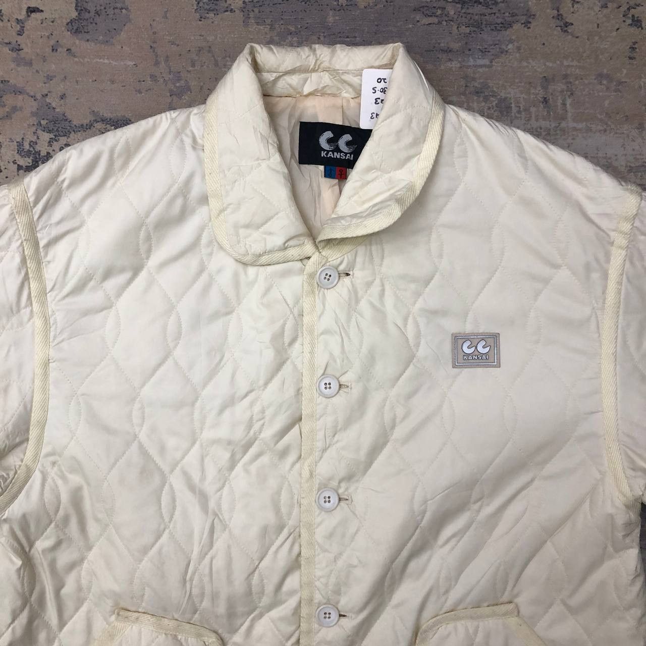 Kansai Yamamoto Y643 KANSAI QUILTED CHORED JACKETS Size US L / EU 52-54 / 3 - 5 Thumbnail