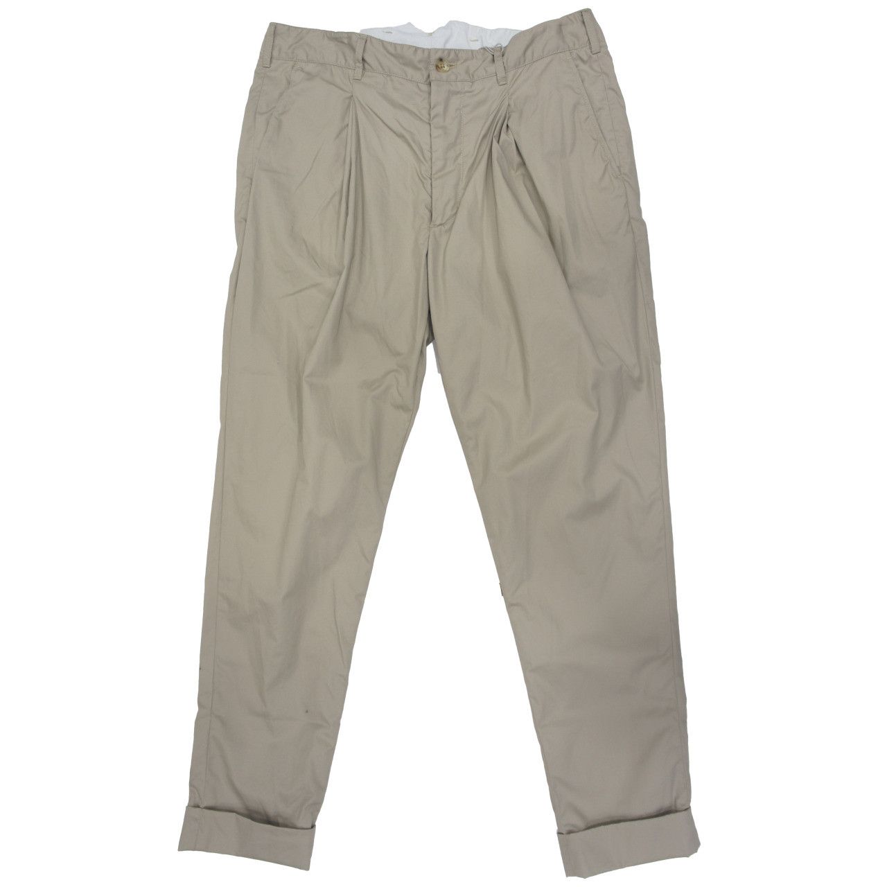 Image of Engineered Garments Willy Post Pants in Khaki, Men's (Size 30)