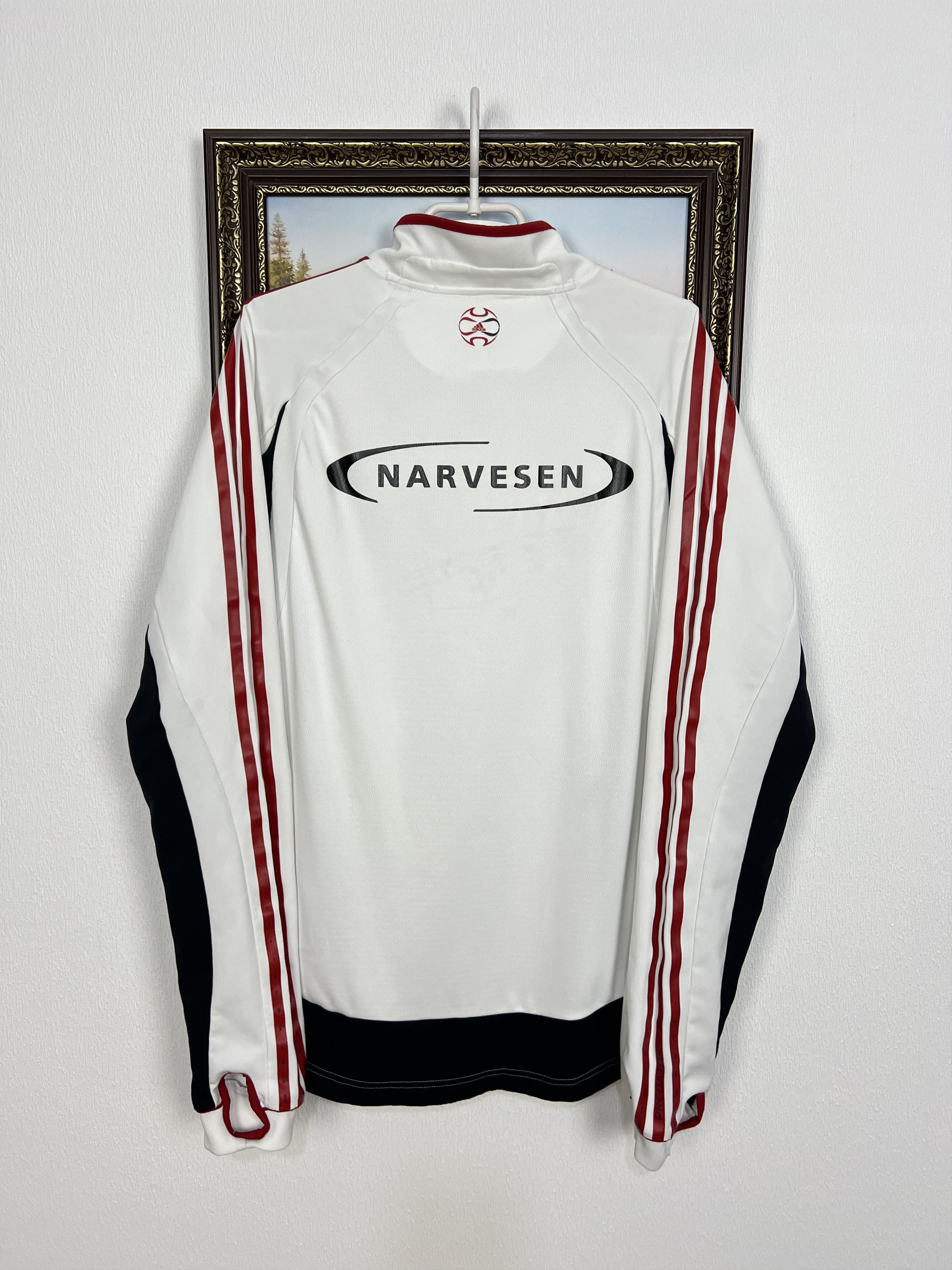 Adidas Vintage Adidas Rosenborg Football Sweatshirt Train Soccer Size US L / EU 52-54 / 3 - 14 Thumbnail