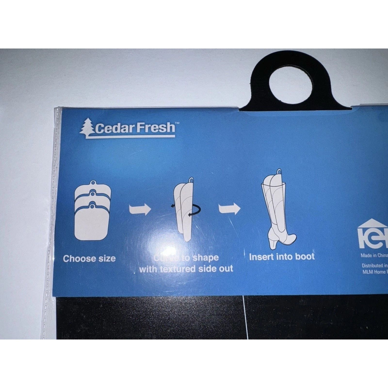 The Unbranded Brand Boot Shapers Cedar Fresh Adjustable Pack Of 4 Black New Size ONE SIZE - 12 Thumbnail