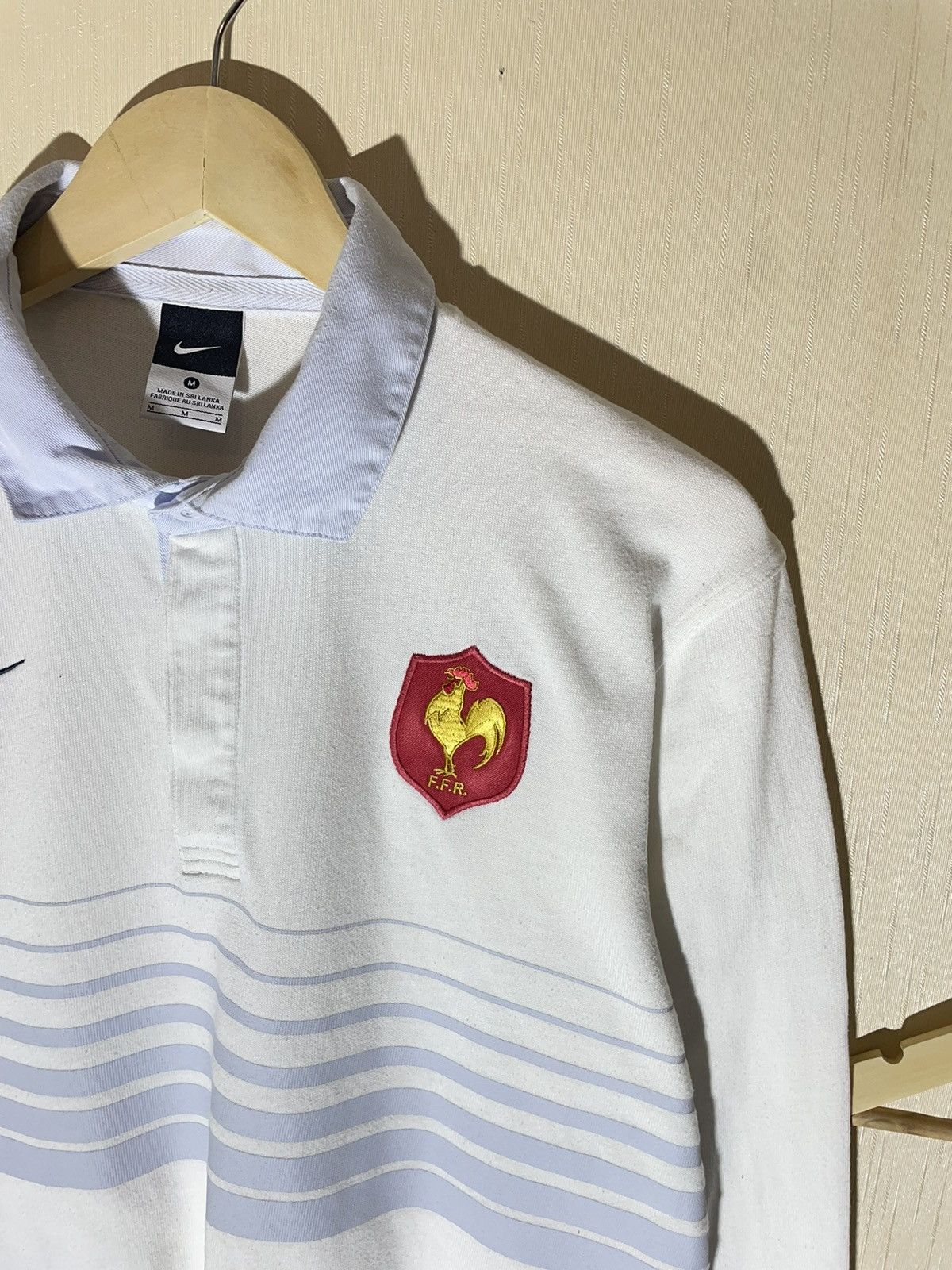 Nike × Vintage Nike France rugby jersey vintage Size US M / EU 48-50 / 2 - 2 Thumbnail