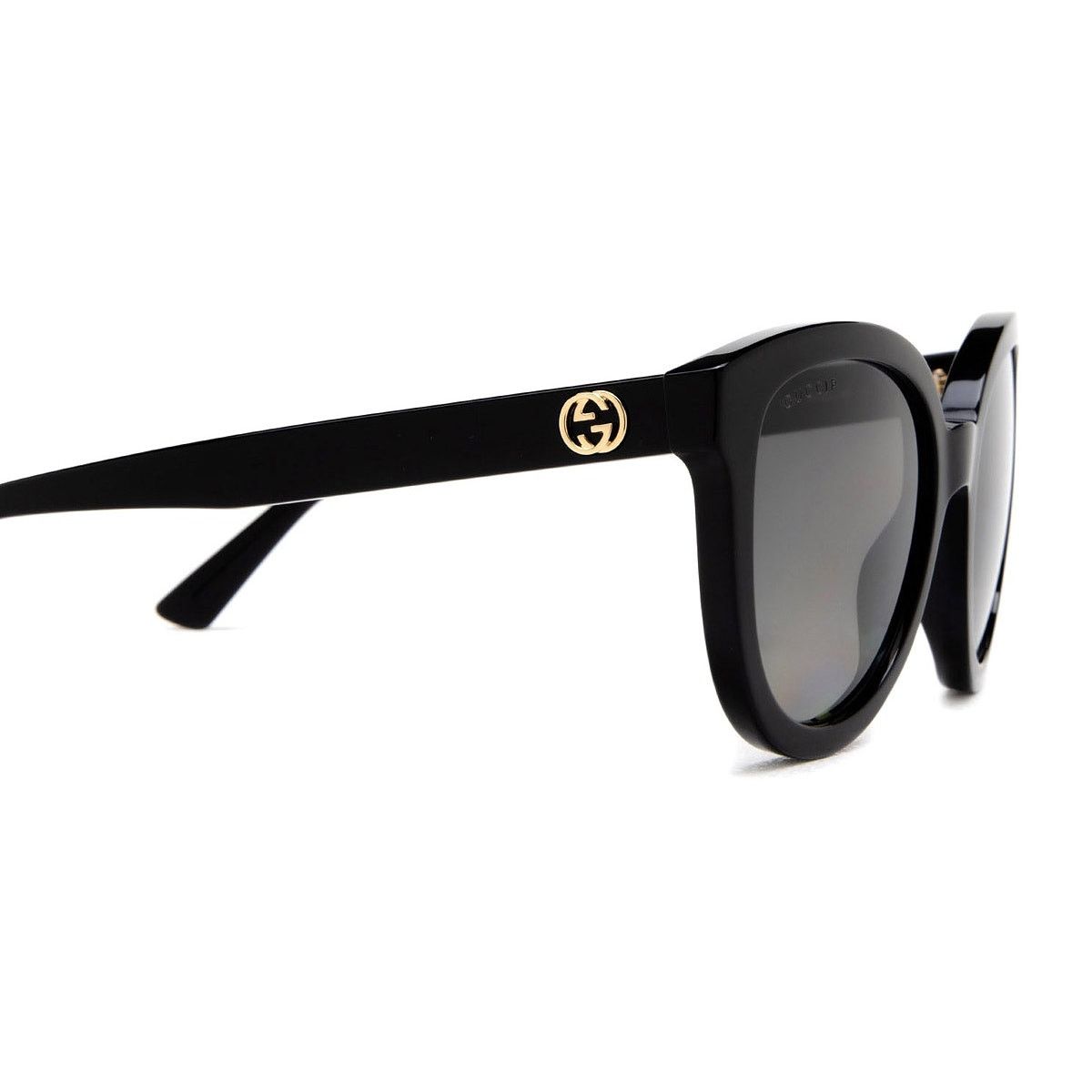 Gucci Gucci Sunglasses GG1315S 002 Shiny Black/Grey PolarizedWomen Size ONE SIZE - 5 Thumbnail