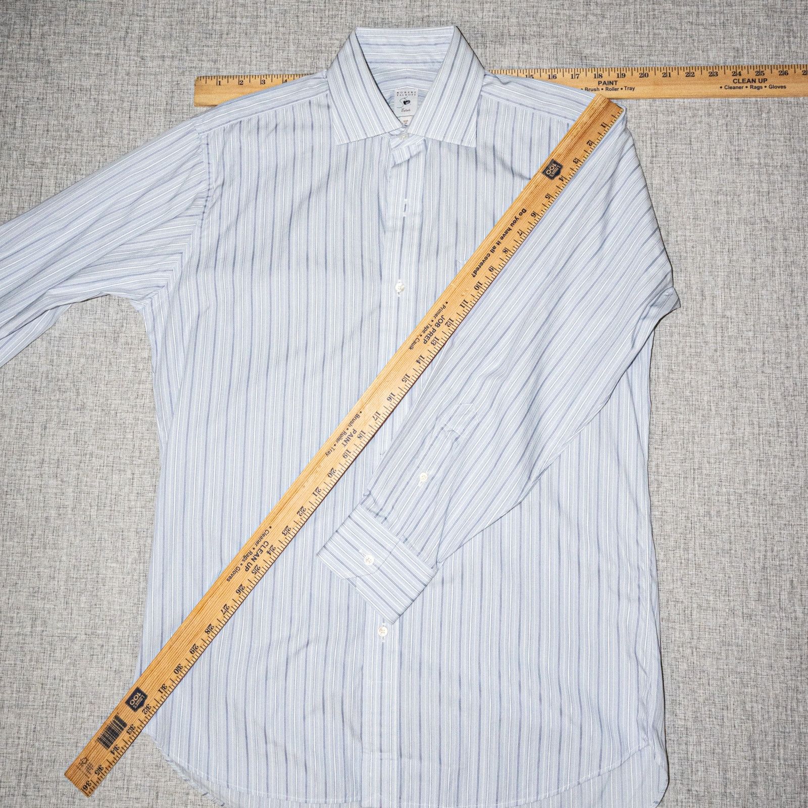 Robert Talbott Robert Talbott Estate collection Dress Shirt Blue stripe Size US M / EU 48-50 / 2 - 8 Thumbnail