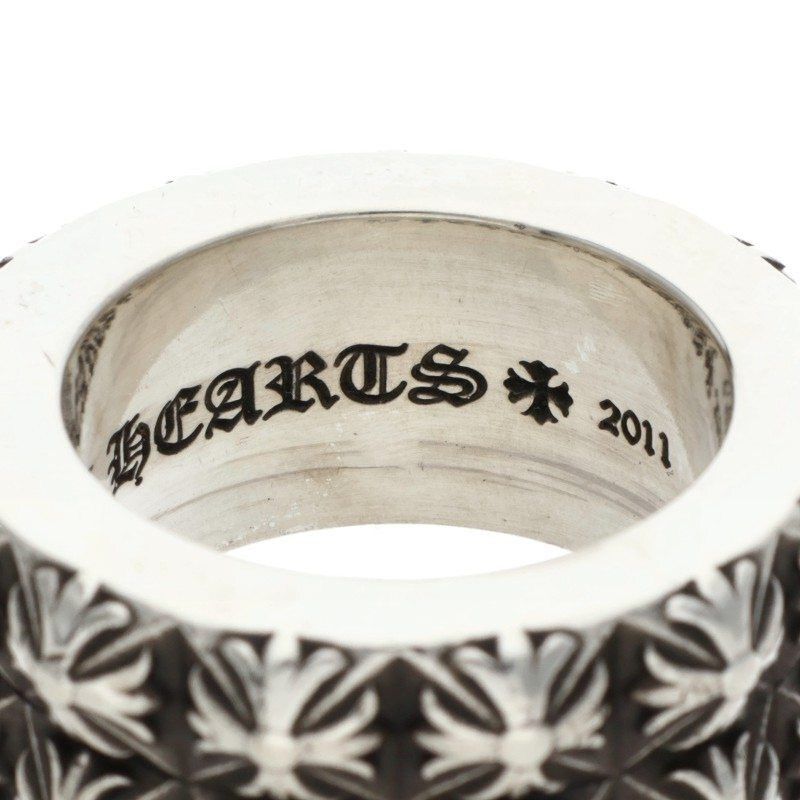 Chrome Hearts Chrome Hearts Pete Punk Double Row Silver Ring Size ONE SIZE - 4 Thumbnail