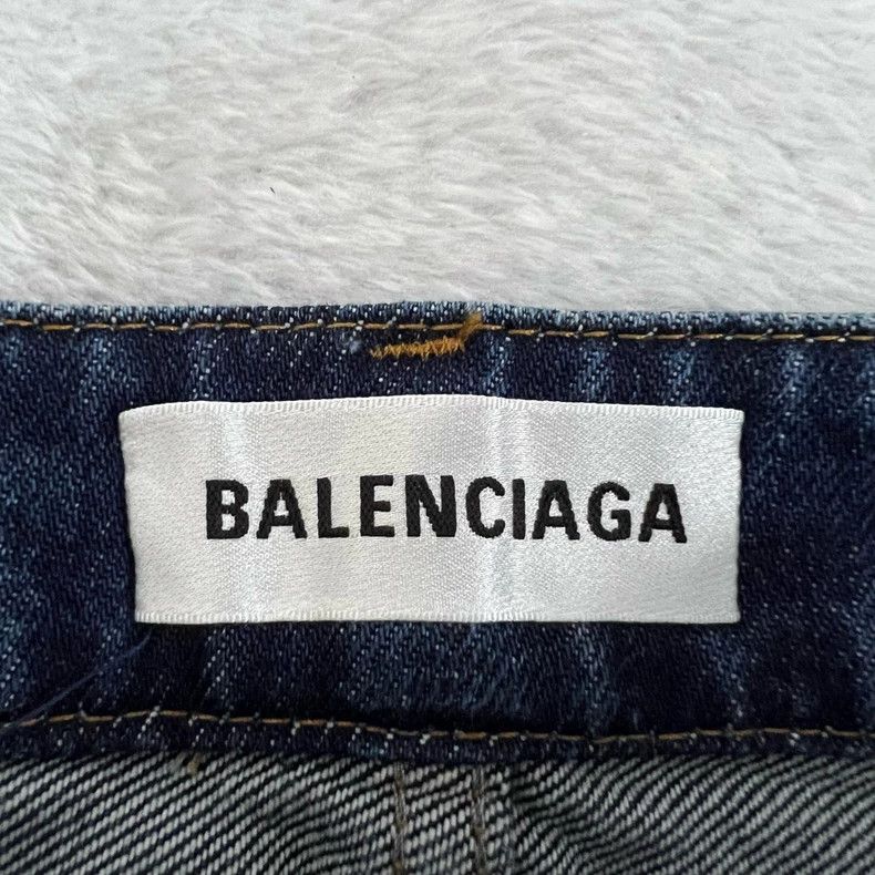Balenciaga Balenciaga Blue denim skirt Size 24" / US 00 / IT 34 - 3 Thumbnail