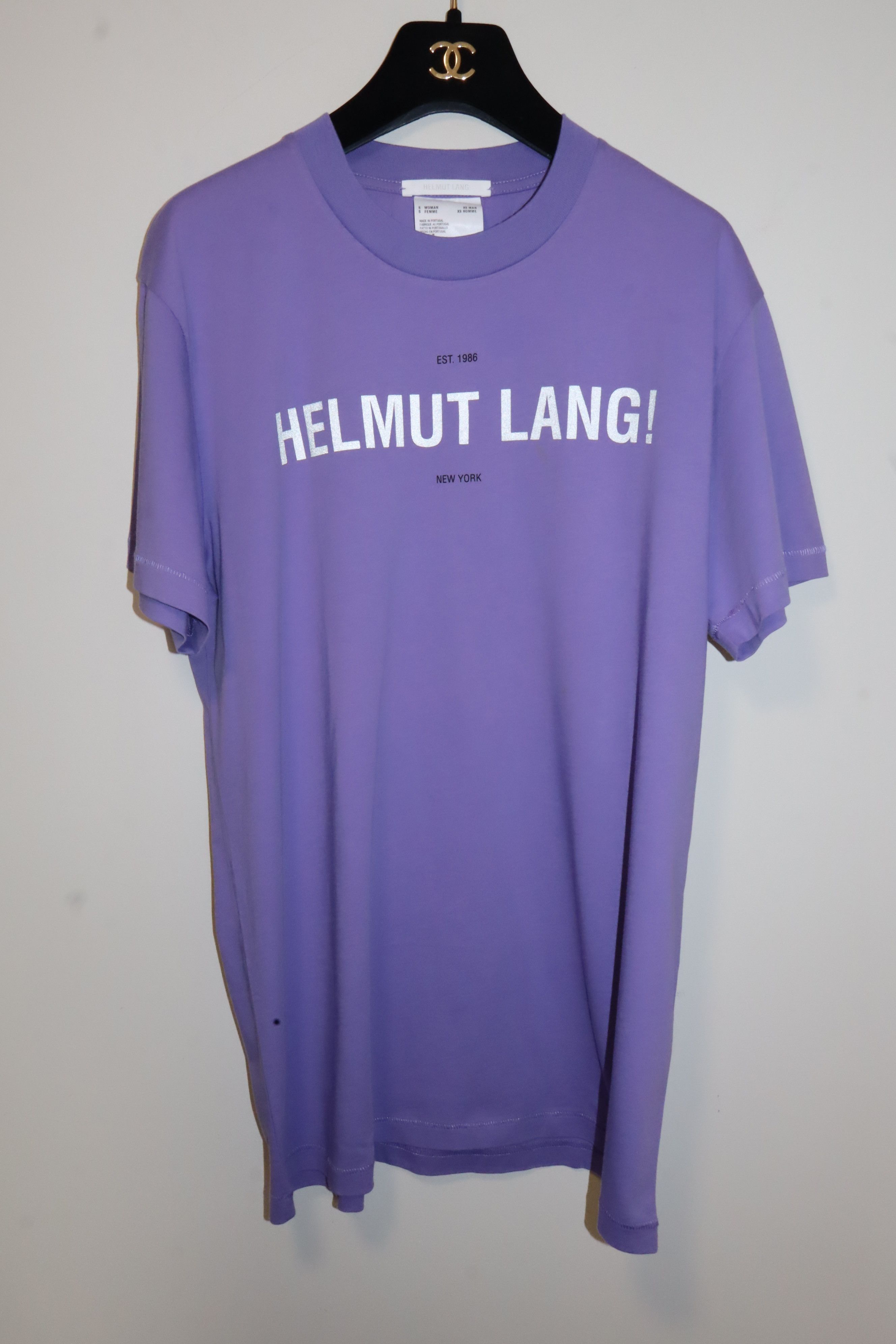 Helmut Lang Oversized log print t-shirt Size US XS / EU 42 / 0 - 1 Thumbnail