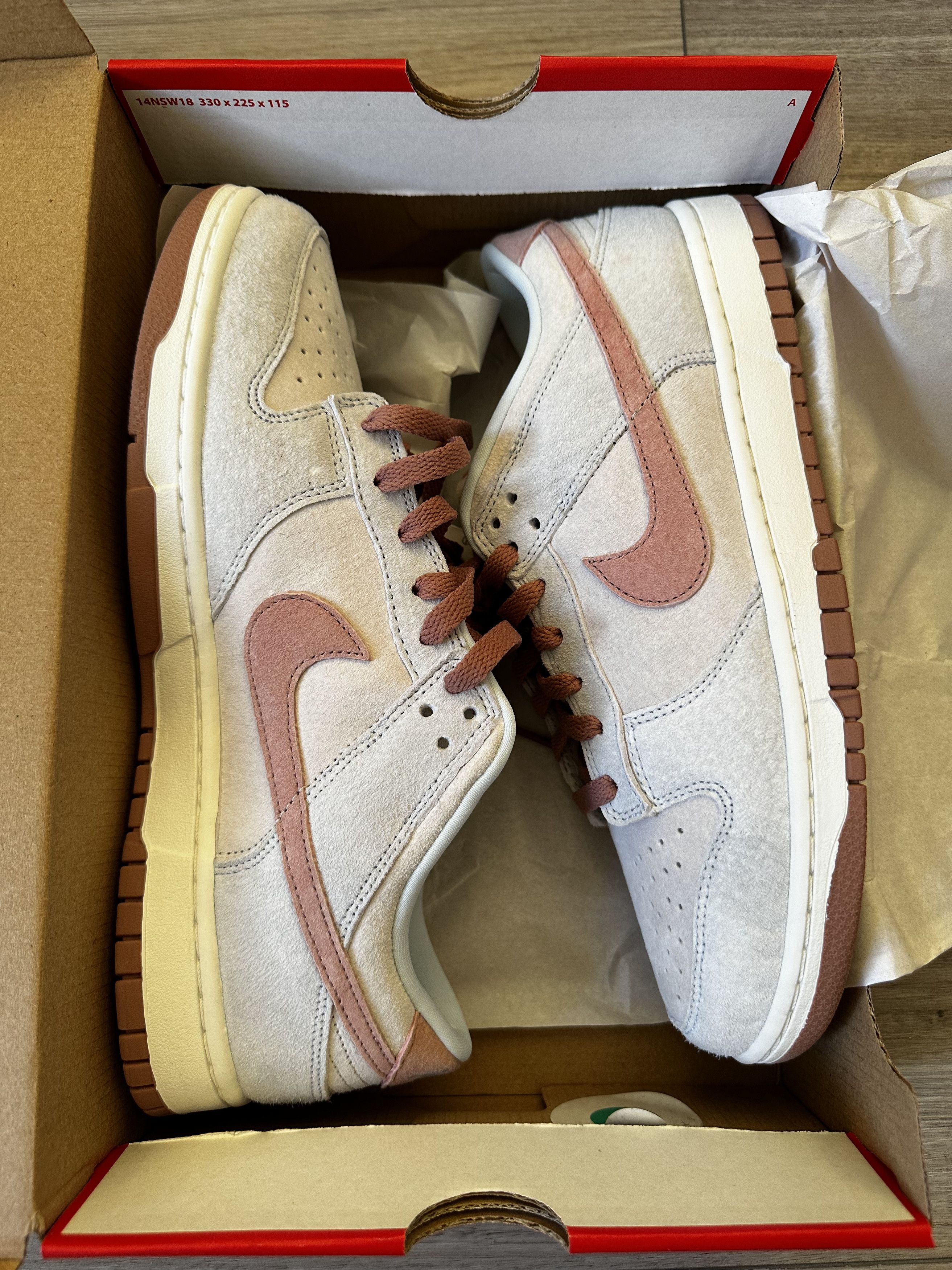 Nike Nike 2022 'Fossil Rose' Dunk Low Premium Size US 11 / EU 44 - 2 Thumbnail