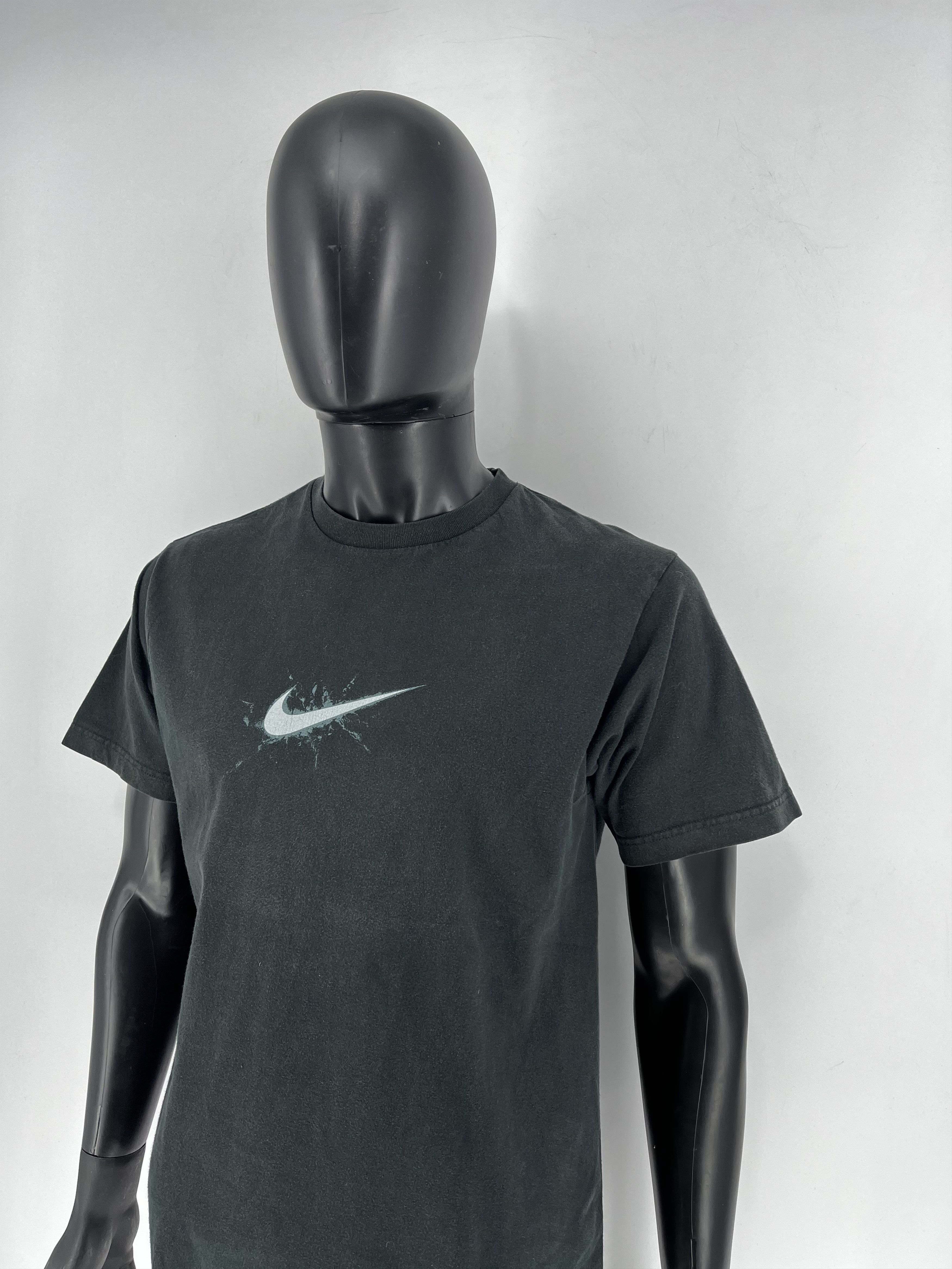 Band Tees × Nike Vintage Y2K Nike Center Swoosh Logo T-Shirt Size US M / EU 48-50 / 2 - 4 Thumbnail