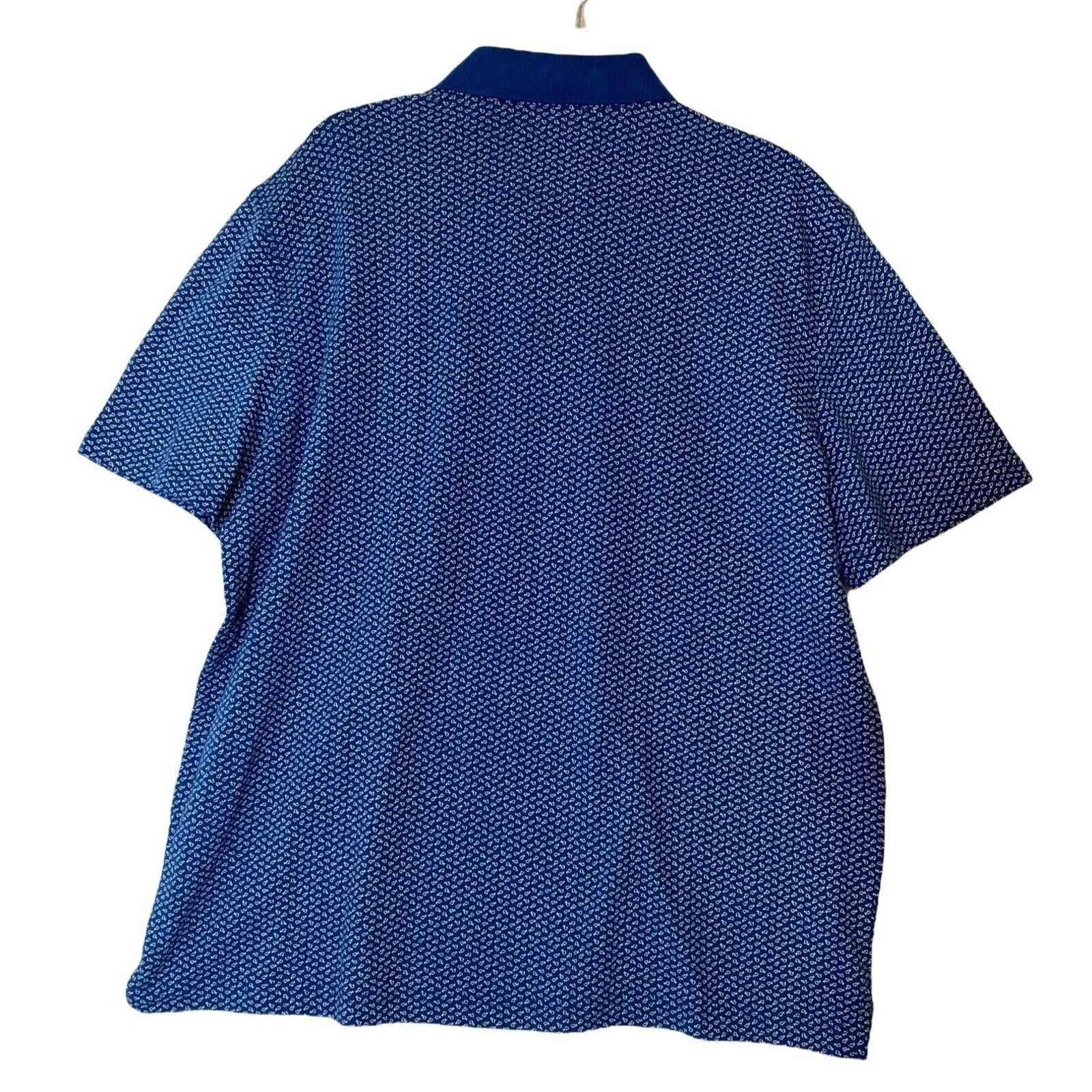 Jos. A. Bank Jos. A. Bank XL Polo Shirt Tailor Fit Fish Print Stretch Size US XL / EU 56 / 4 - 2 Thumbnail