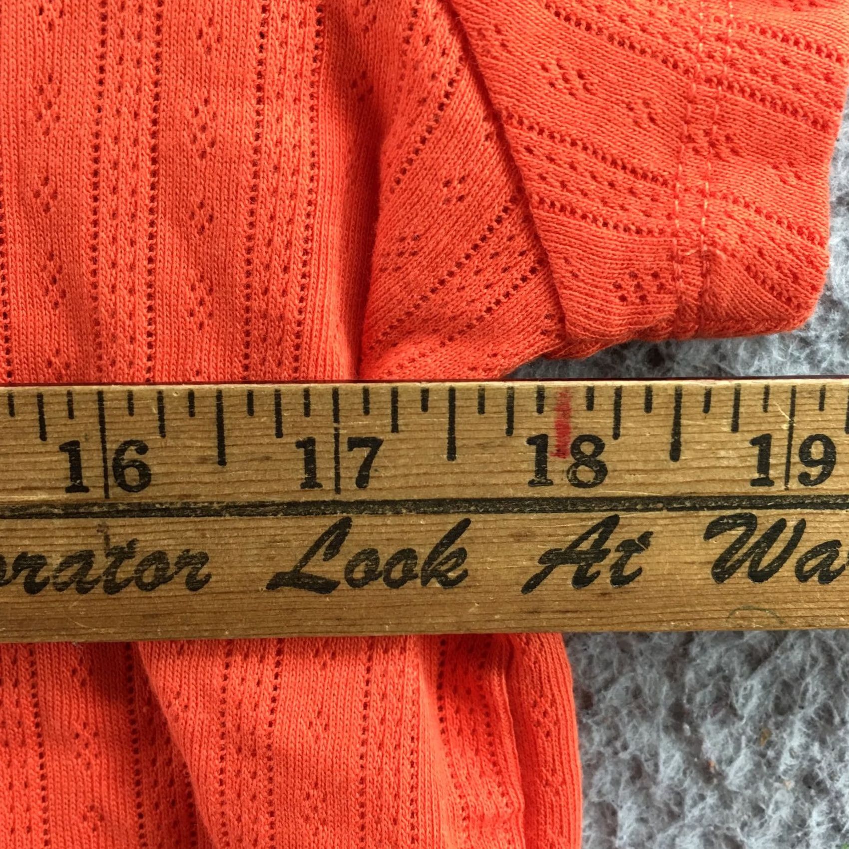 Old Navy Old Navy Tee Top Womens XL Orange Short Sleeve Scoop Neck Knit Stretch Size XL / US 12-14 / IT 48-50 - 5 Thumbnail