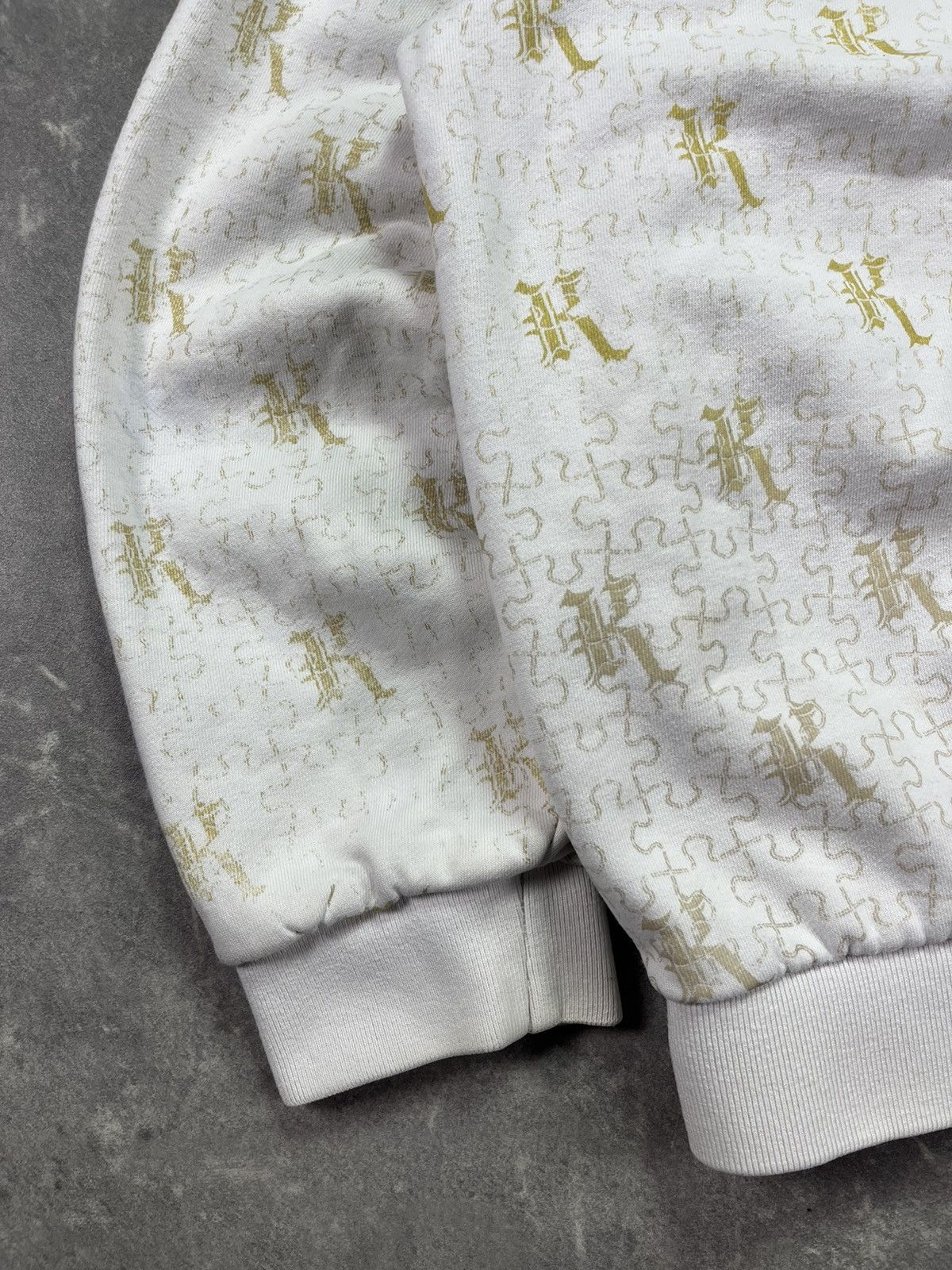 Karl Kani 2000s Karl Kani AOP Multilogo Embroidered Baggy Zip Hoodie L Size US L / EU 52-54 / 3 - 13 Thumbnail