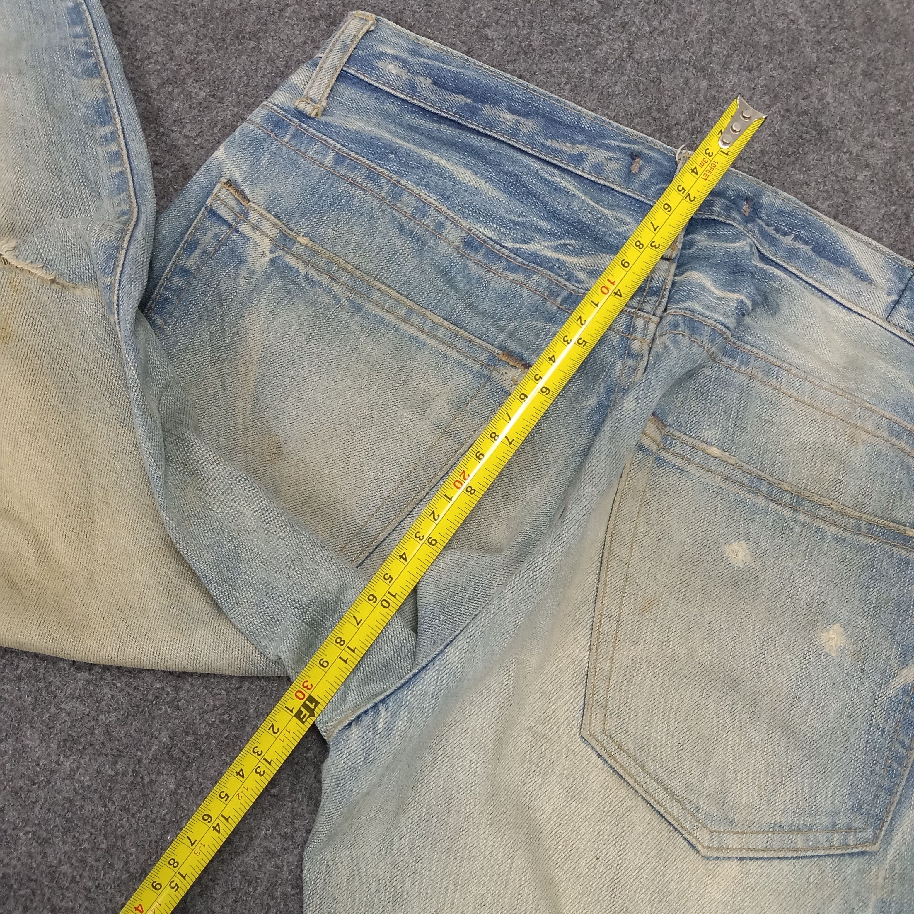 Japanese Brand Blue Way Japanese Brand Slim Fit Denim Jeans Size US 29 - 11 Thumbnail