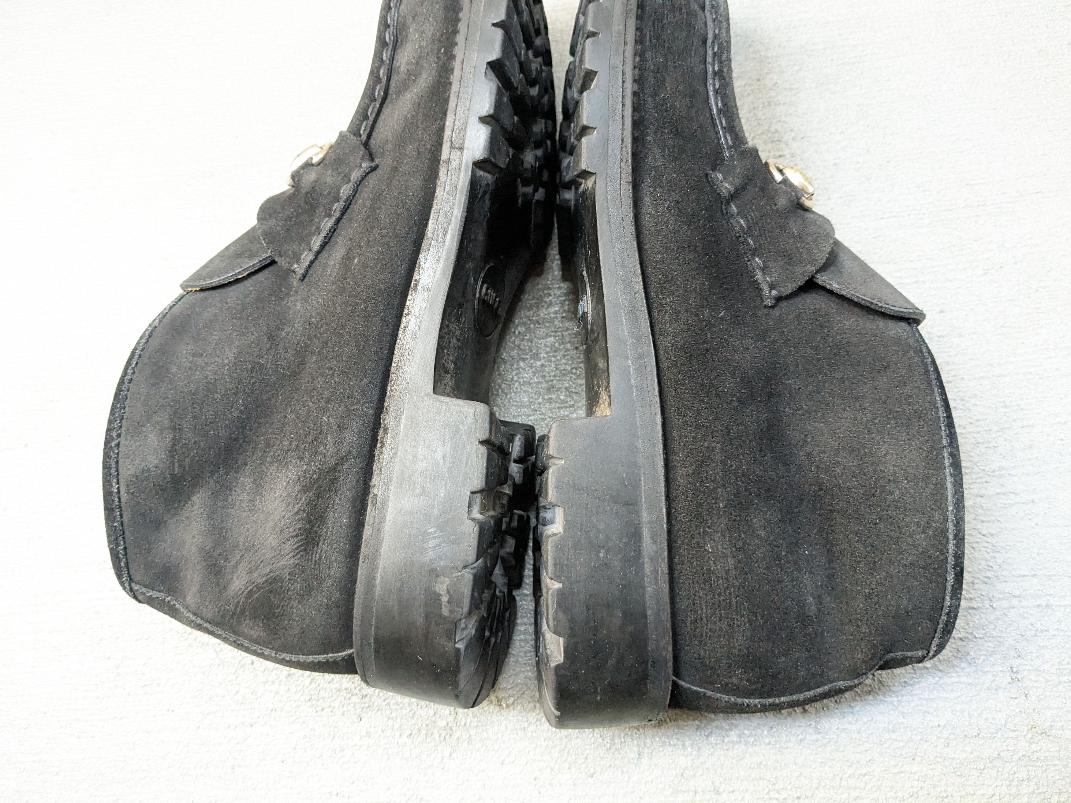 Gucci Gucci Horsebit Loafers Black Suede Size 10.5 Italy Slip On Size US 10.5 / EU 43-44 - 12 Thumbnail