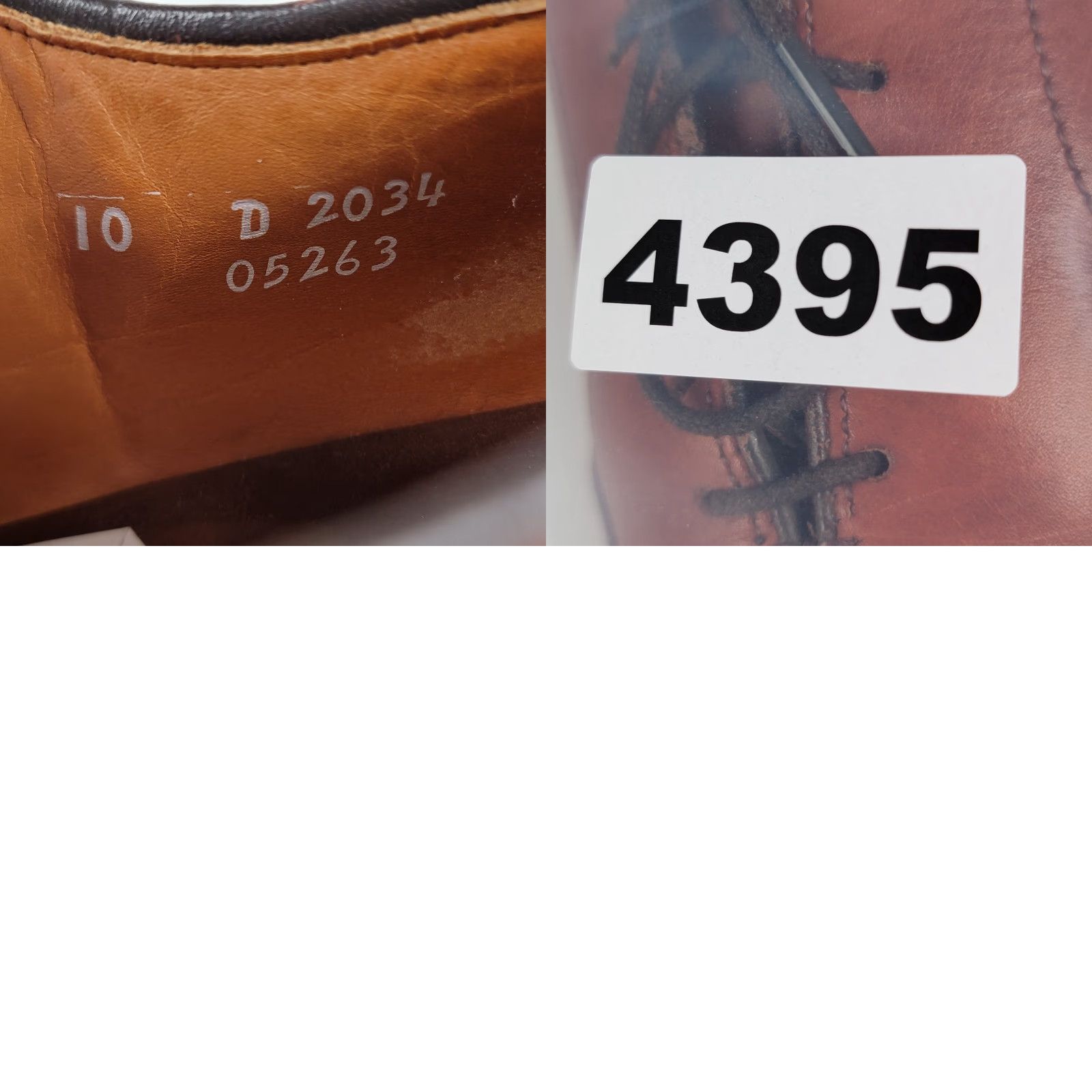 Allen Edmonds Allen Edmonds Byron Cap Toe Oxford Dress Shoes Brown US Size 10 D Men Leather Shoes Size ONE SIZE - 10 Thumbnail