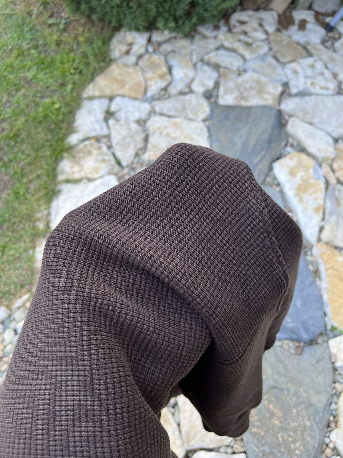 Oliver Spencer Oliver Spencer organic cotton walsham waffle knit hoodie Size US S / EU 44-46 / 1 - 20 Thumbnail