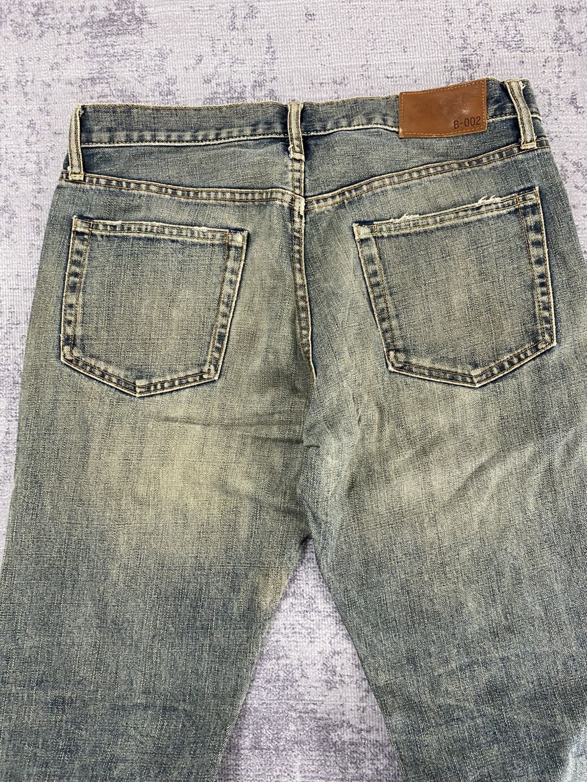 Japanese Brand flared uniqlo mudwash jeans ifsx lgb style Size US 32 / EU 48 - 6 Thumbnail