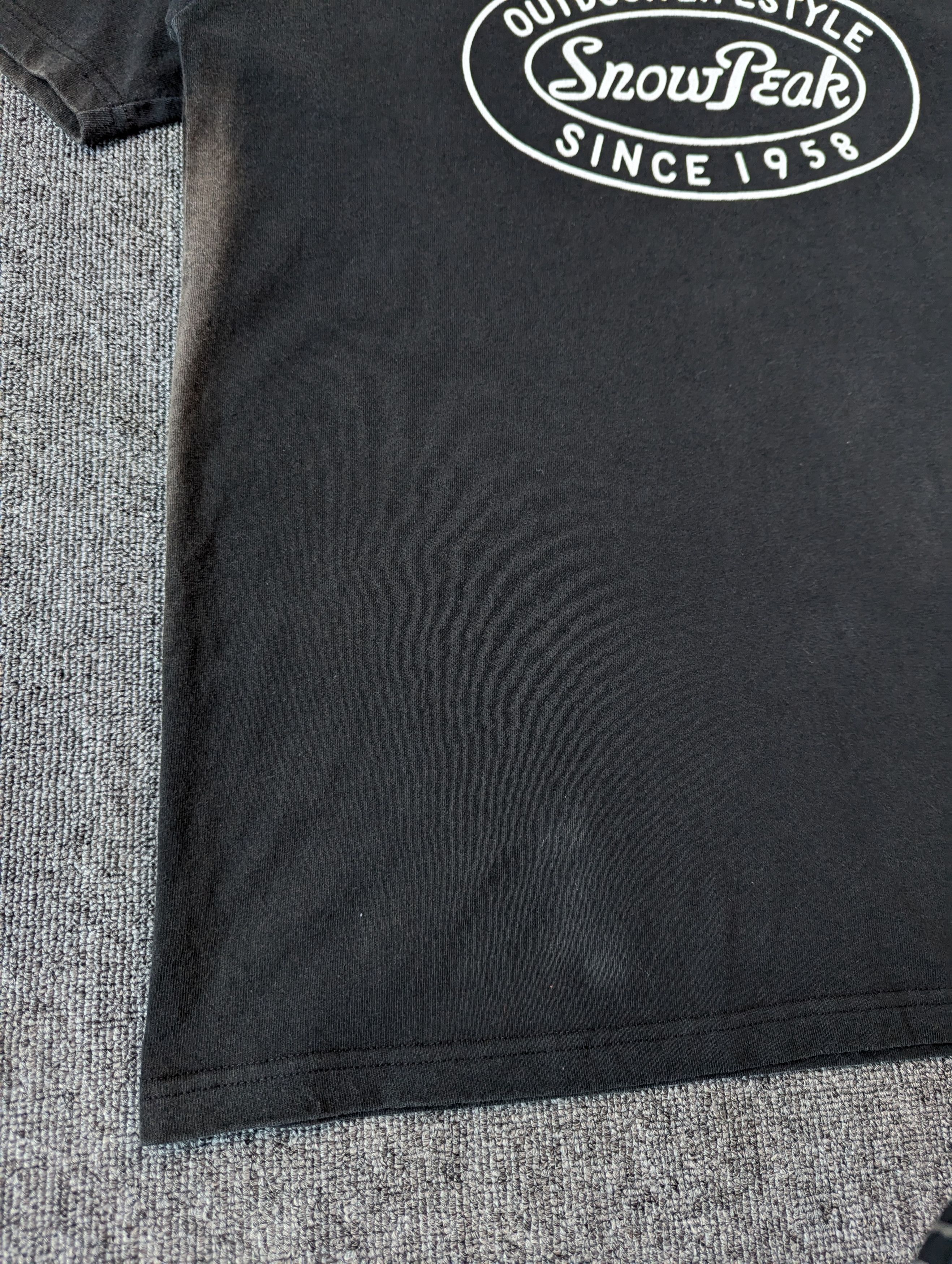 Snow Peak Snow peak 60th Anniversary SunFaded Distressed T-shirt Size US S / EU 44-46 / 1 - 5 Thumbnail