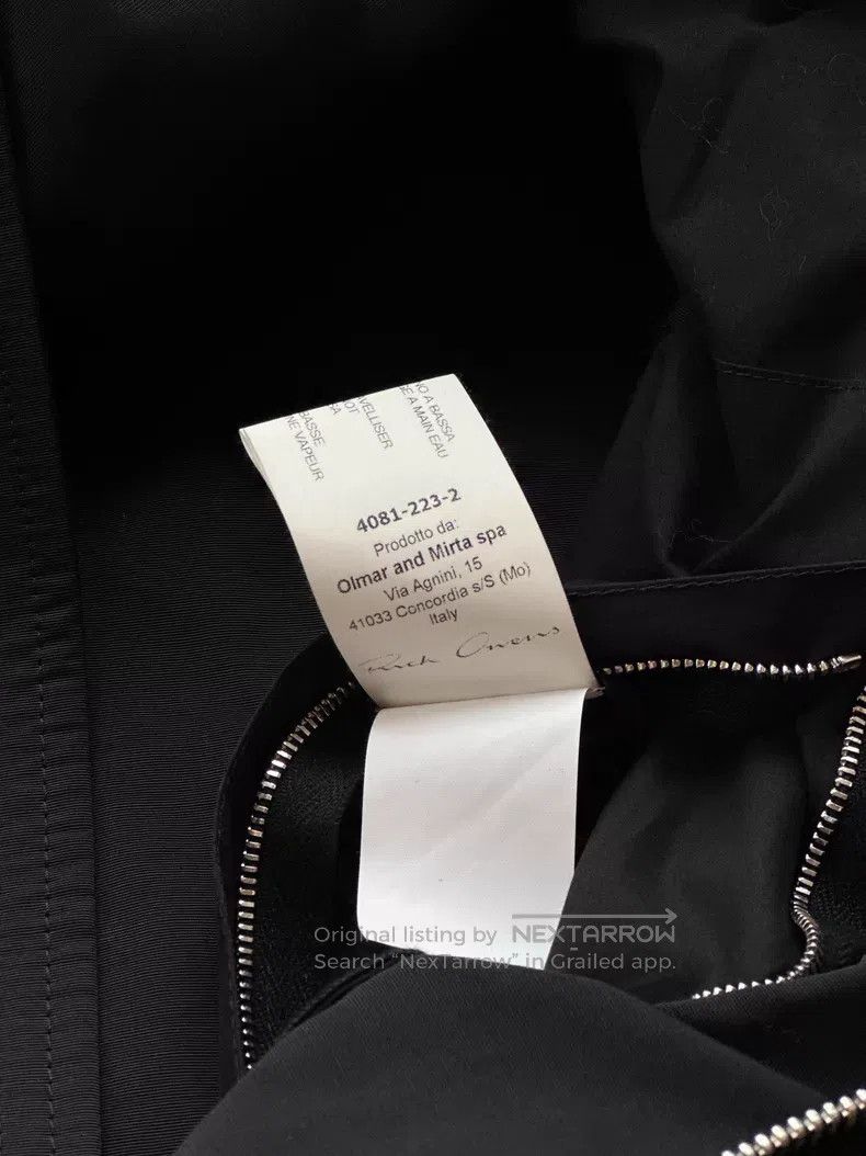 Rick Owens Rick Owens Zip bomber jacket Size US M / EU 48-50 / 2 - 7 Thumbnail