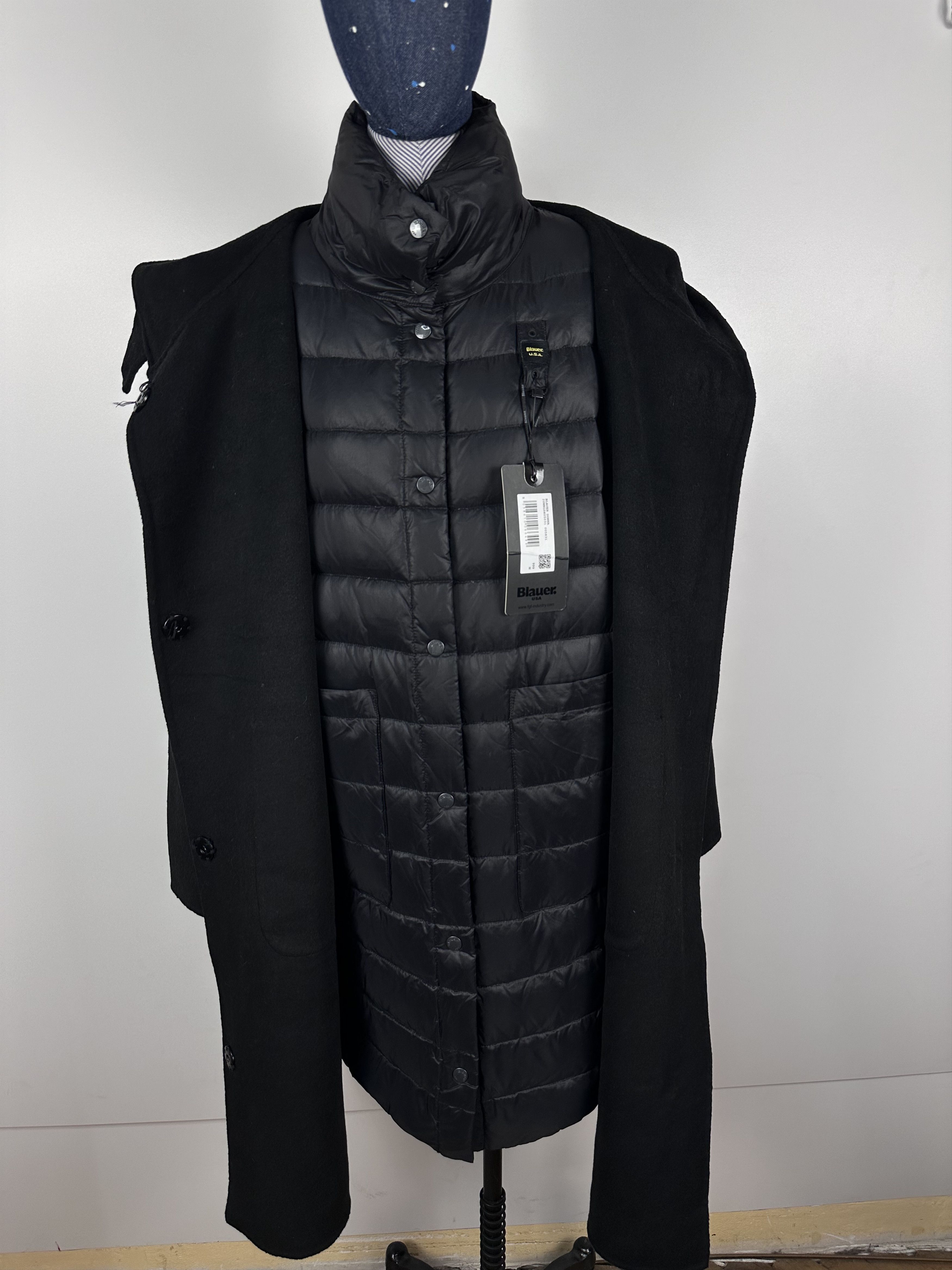 Grailed BLAUER PIUMINO DOPPIO NYLON E LANA AUBREY DOWN WOOL JACKET Size M / US 6-8 / IT 42-44 - 7 Thumbnail