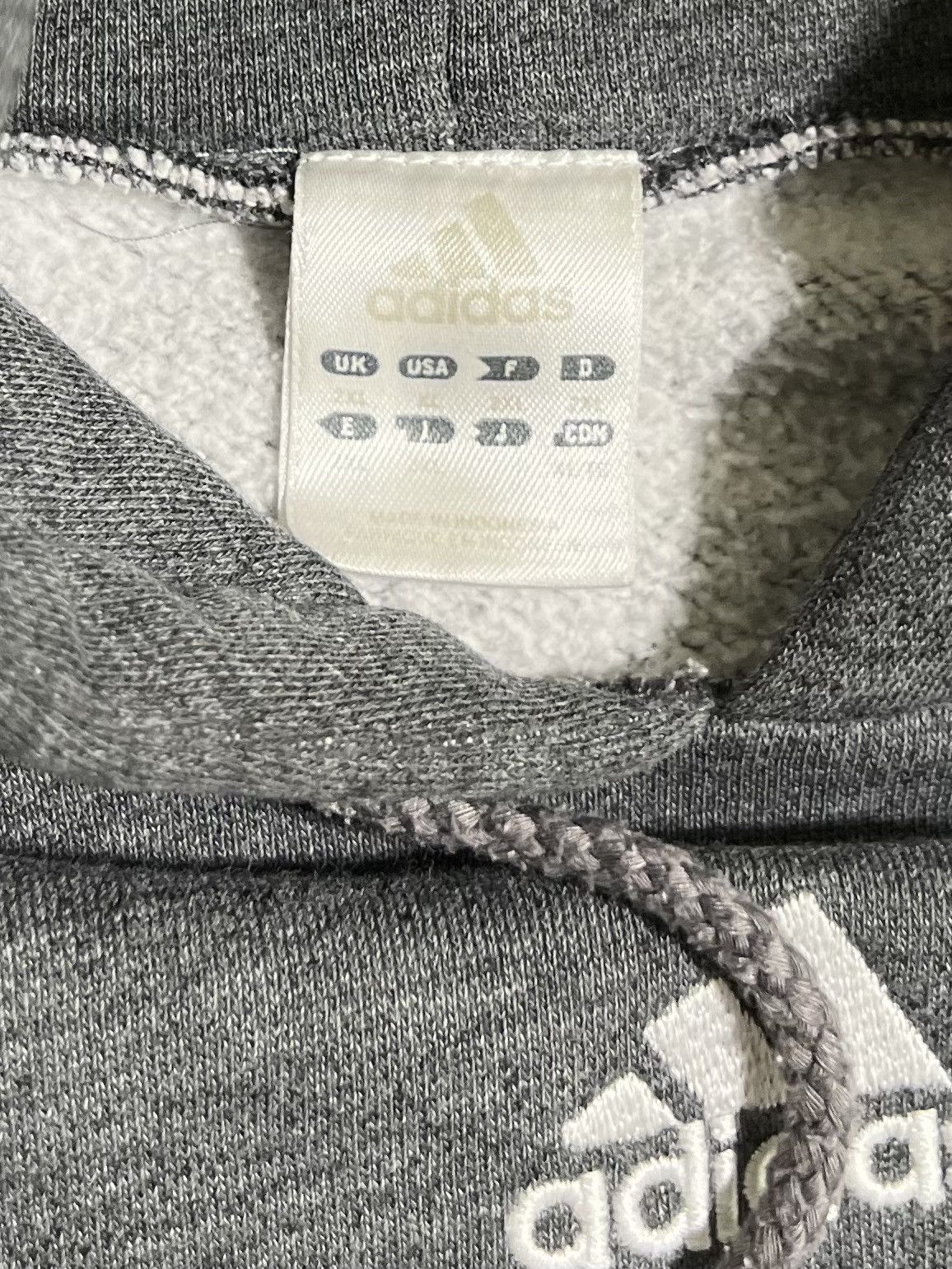 Adidas × Vintage Vintage Adidas Hoodie Size US XL / EU 56 / 4 - 4 Thumbnail