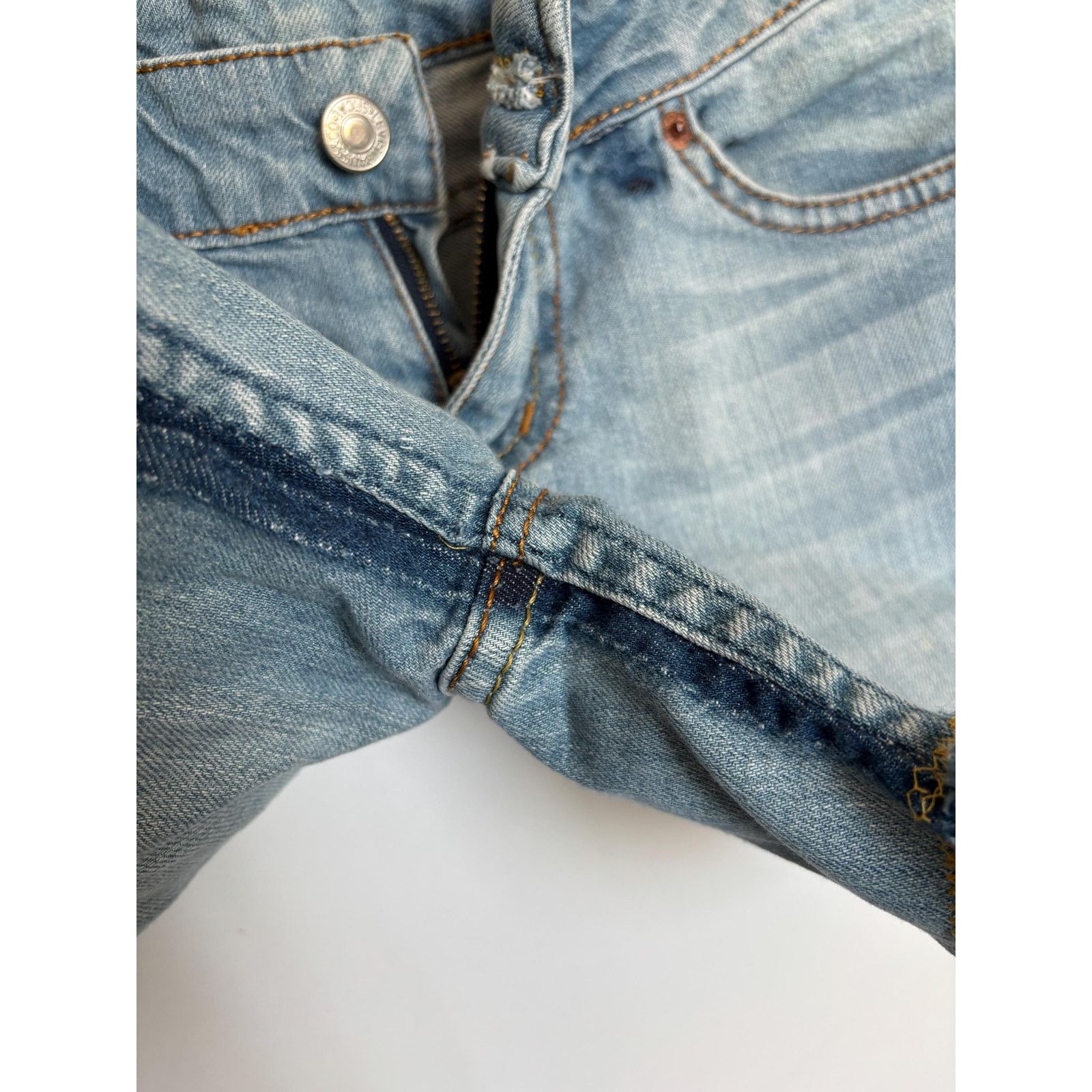 Levi's Levi's 510 W27 High Rise USA Made Cut-Off Denim Shorts Size US 27 - 8 Thumbnail