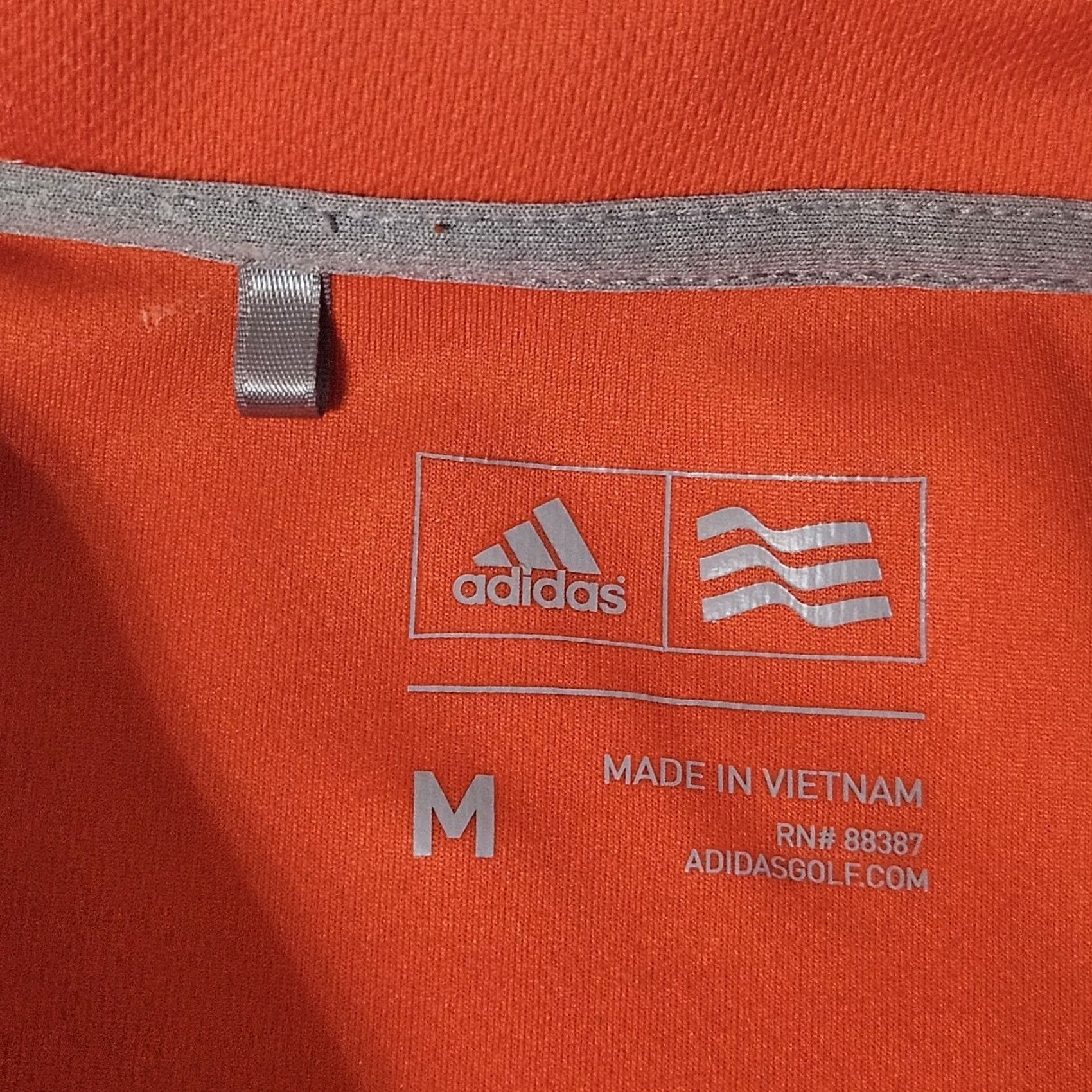 Under Armour Adidas Performance Polo Shirt Mens M Golf Stretch Button EUC Size US M / EU 48-50 / 2 - 5 Thumbnail