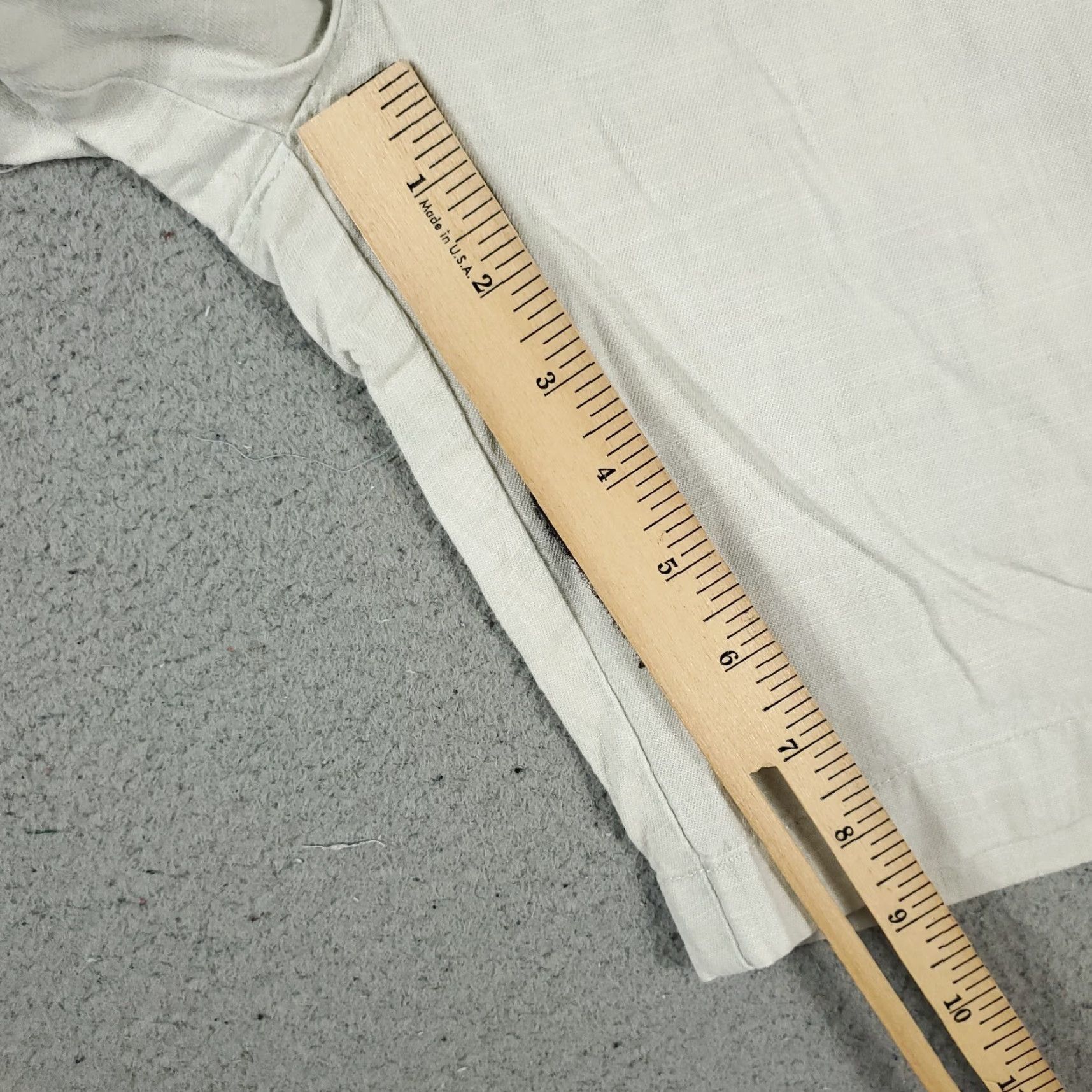 J.Crew VINTAGE J.CREW Shorts Mens Waist 36 Gray Chino Flat Front Casual Formal Workwear Size US 36 / EU 52 - 6 Thumbnail