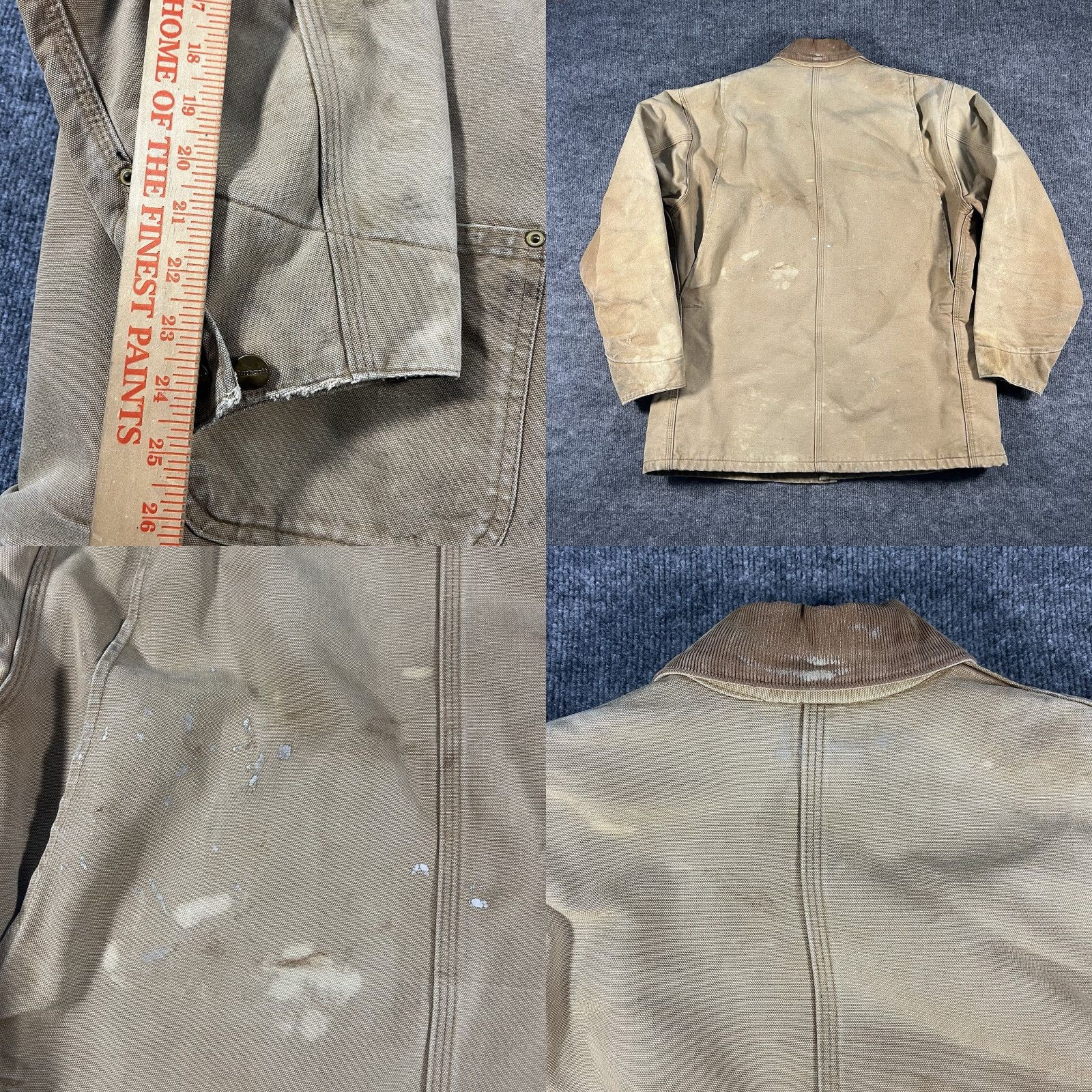 Carhartt VINTAGE Carhartt Blanket Button Up Chore Barn Workwear Jacket CO1 BRN 44 Large Size US M / EU 48-50 / 2 - 8 Thumbnail