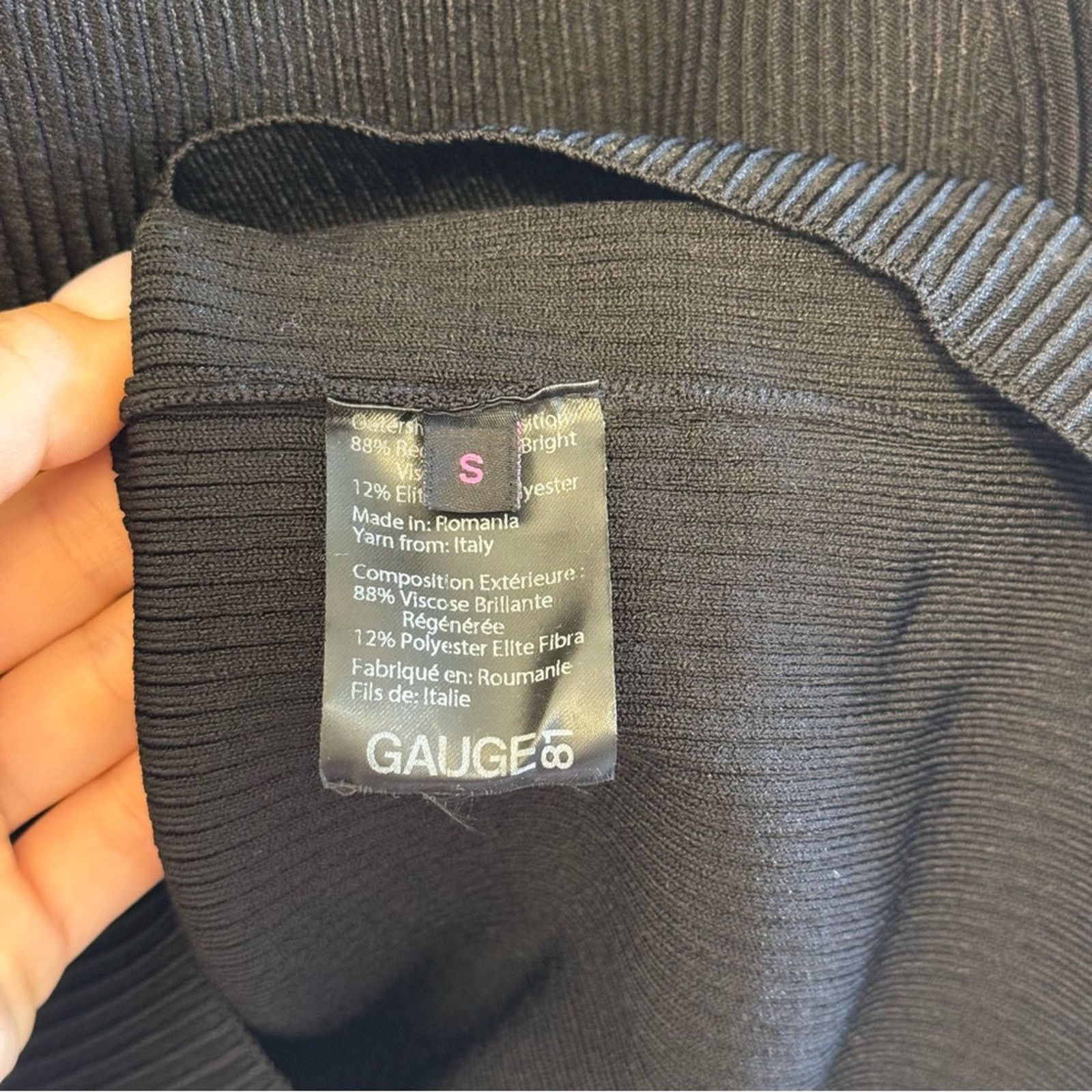 GAUGE81 NWT! Gauge81 Otero Black Mini Dress, Size S Size S / US 4 / IT 40 - 9 Thumbnail