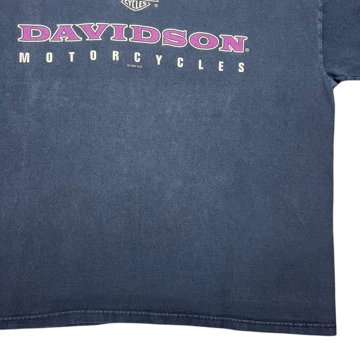 Harley Davidson × Vintage 1999 Harley Davidson Motorcycles 3D Spell Out Graphic Tee Size US XXL / EU 58 / 5 - 8 Thumbnail