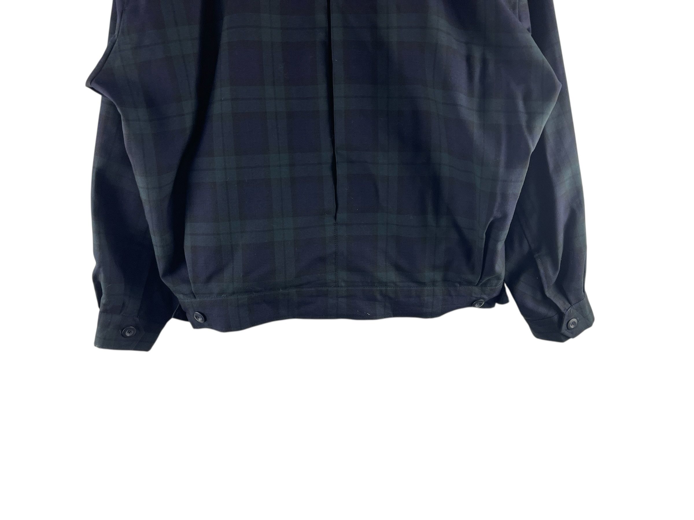 Issey Miyake Vintage Miyake Design Studio Plaid Blouson Jacket Size L / US 10 / IT 46 - 12 Thumbnail