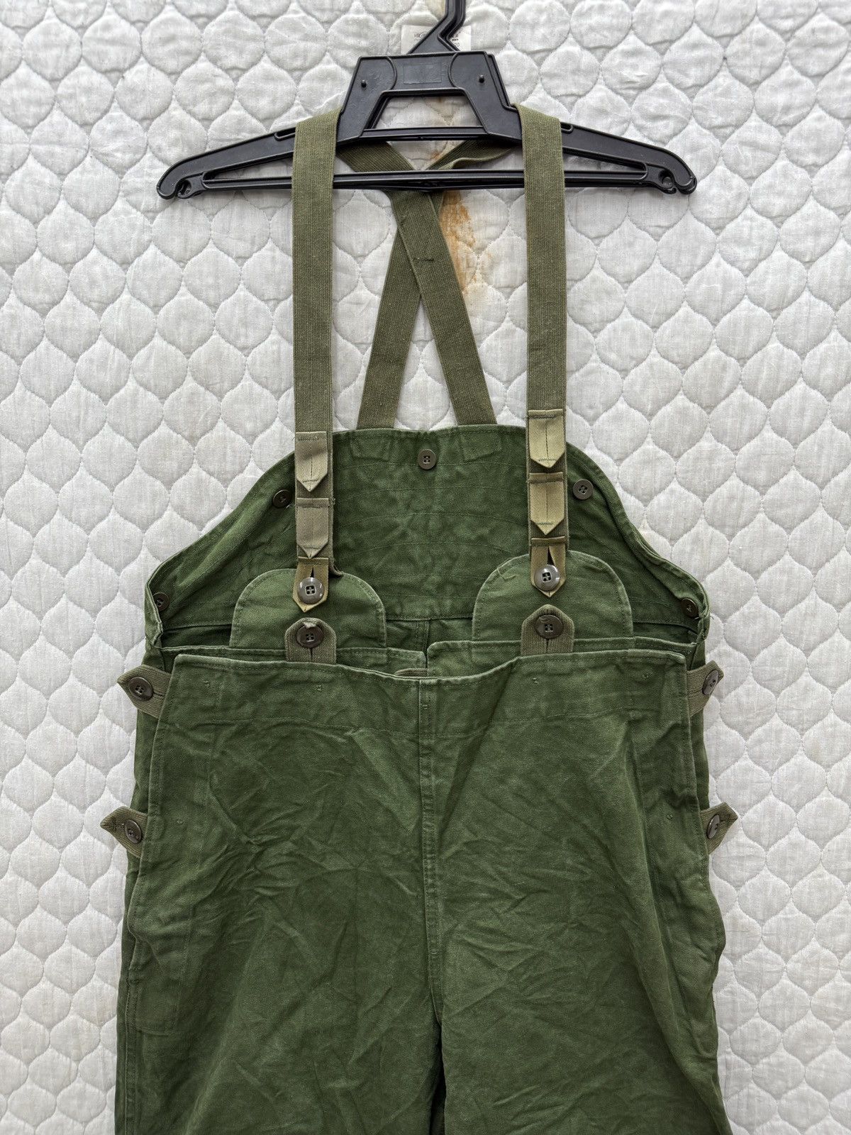 Vintage 🔥🔥🔥ARCHIVE VINTAGE SWEDISH ARMY C48 OVERALL Size US 38 / EU 54 - 2 Thumbnail