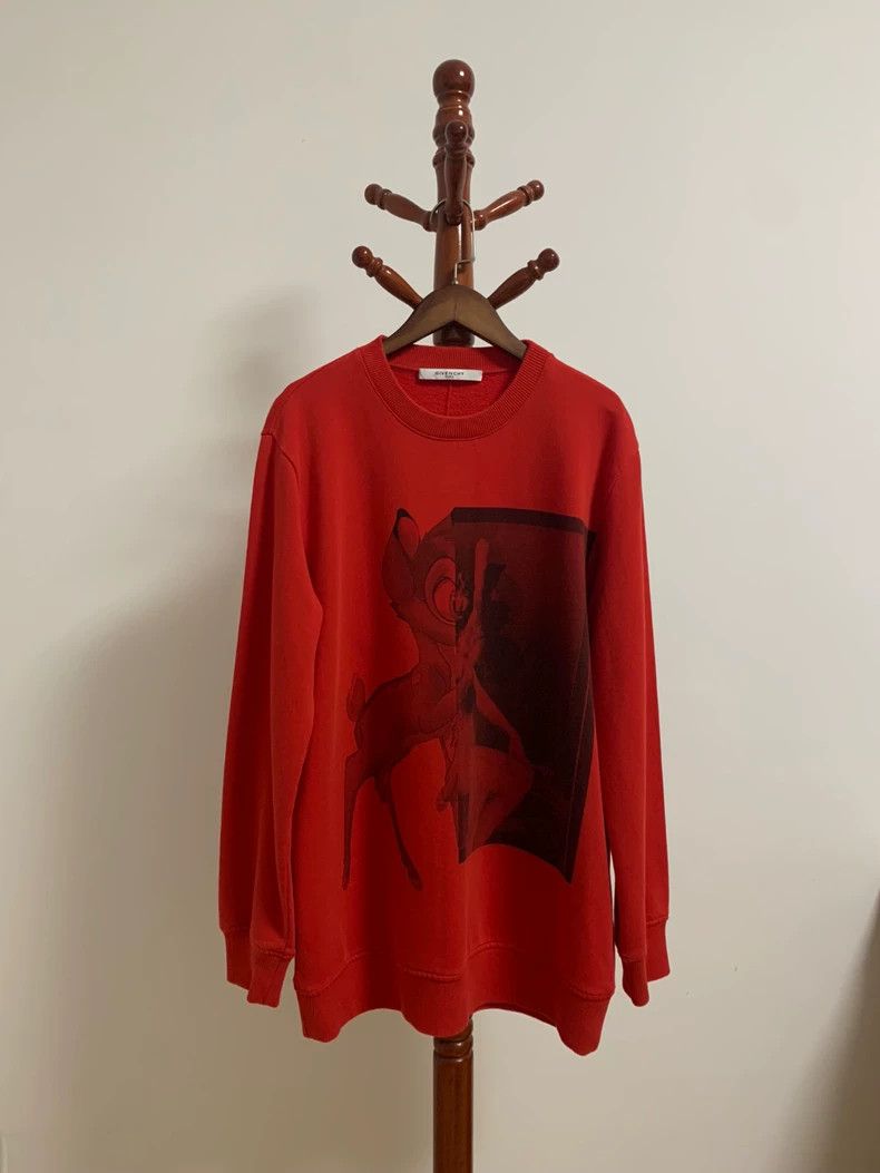 Givenchy Givenchy Limited Edition Red Deer Hoodie 2506-Nextarrow Size US M / EU 48-50 / 2 - 1 Thumbnail