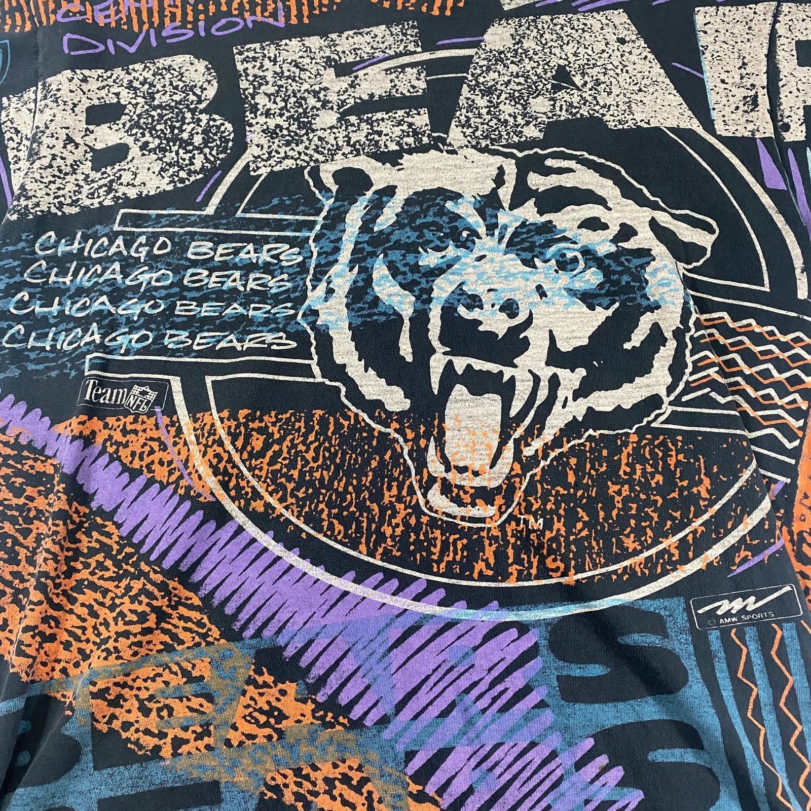 Other Vintage 90s Chicago Bears Magic Johnson T's AOP T-Shirt Size US L / EU 52-54 / 3 - 2 Thumbnail