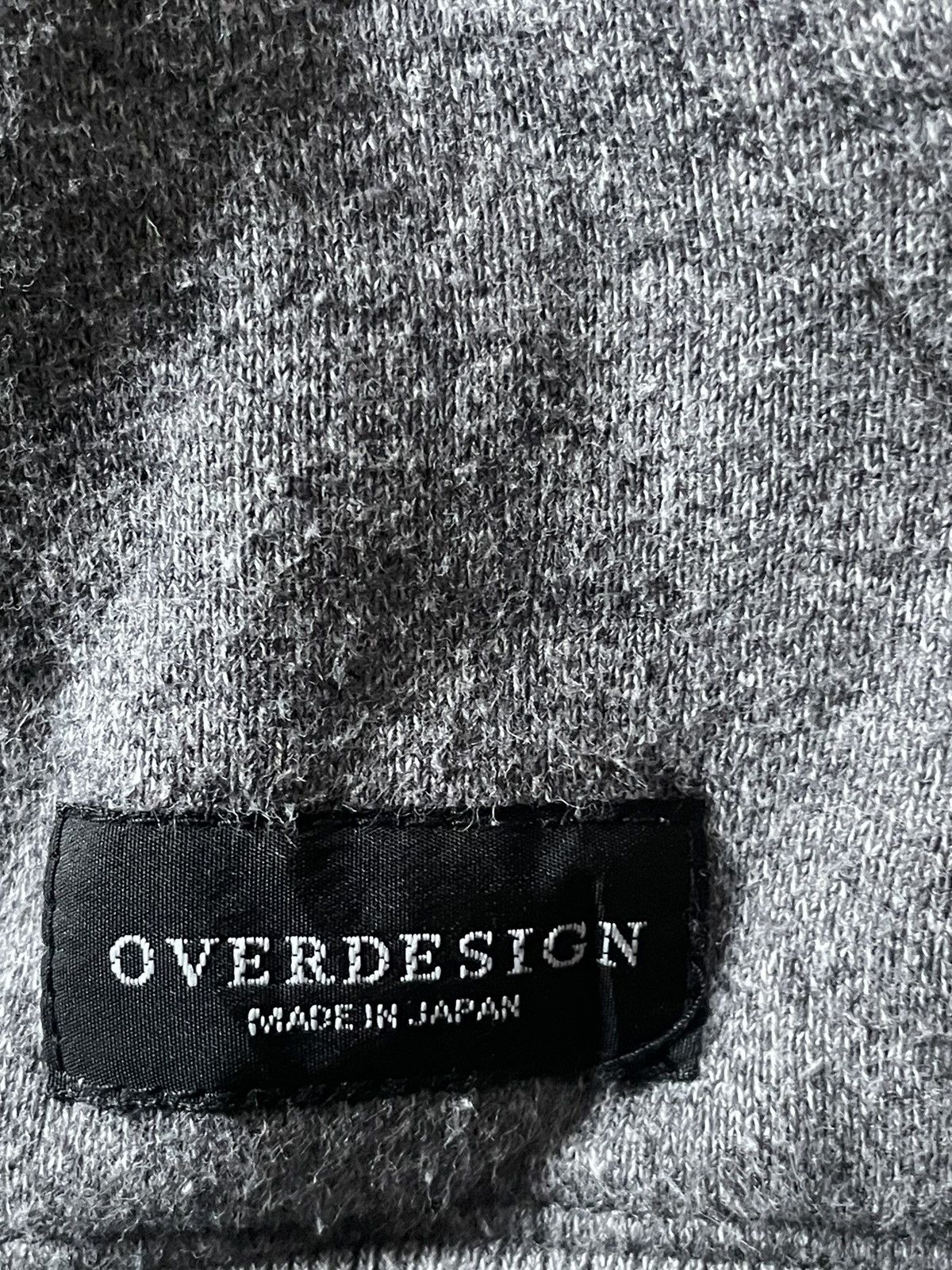 Designer × Japanese Brand × Vintage Over Design Sweater with Hoodie Size M / US 6-8 / IT 42-44 - 6 Thumbnail