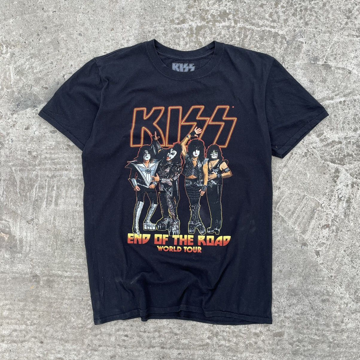 KISS × Vintage Vintage T-shirts Kiss Big Logo Rock Band Tee 00s Y2K Size US M / EU 48-50 / 2 - 1 Thumbnail