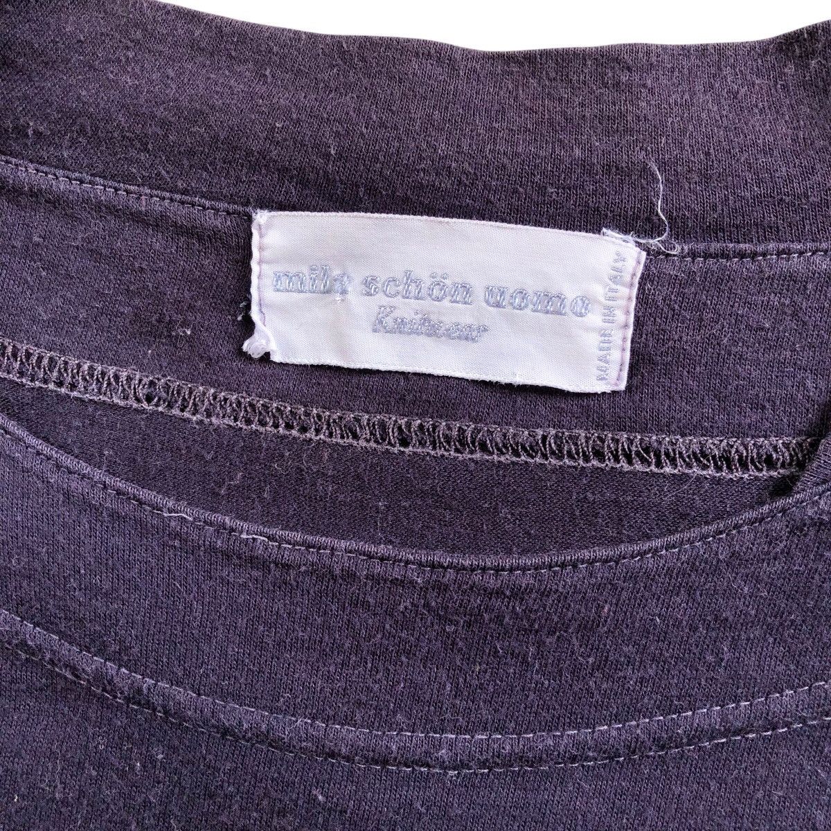 Designer × Mila Schon MILA SCHON UOMO Big Logo Printed T-Shirt Size US L / EU 52-54 / 3 - 6 Thumbnail