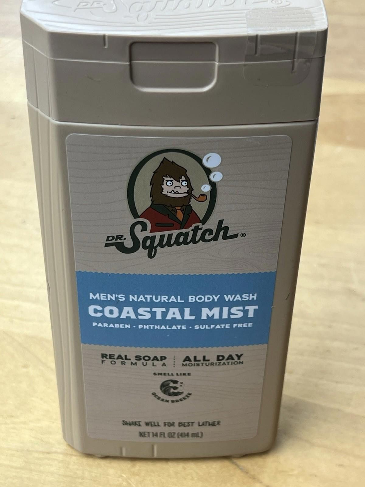 Other Dr. Squatch Men’s Natural Body Wash coastal mist 14 Fl Oz Size ONE SIZE - 1 Thumbnail