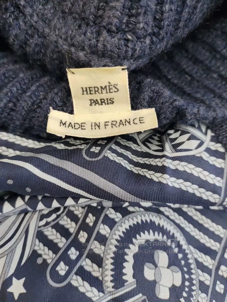 Hermes Hermes Wool Knit Sweater Size S / US 4 / IT 40 - 3 Thumbnail