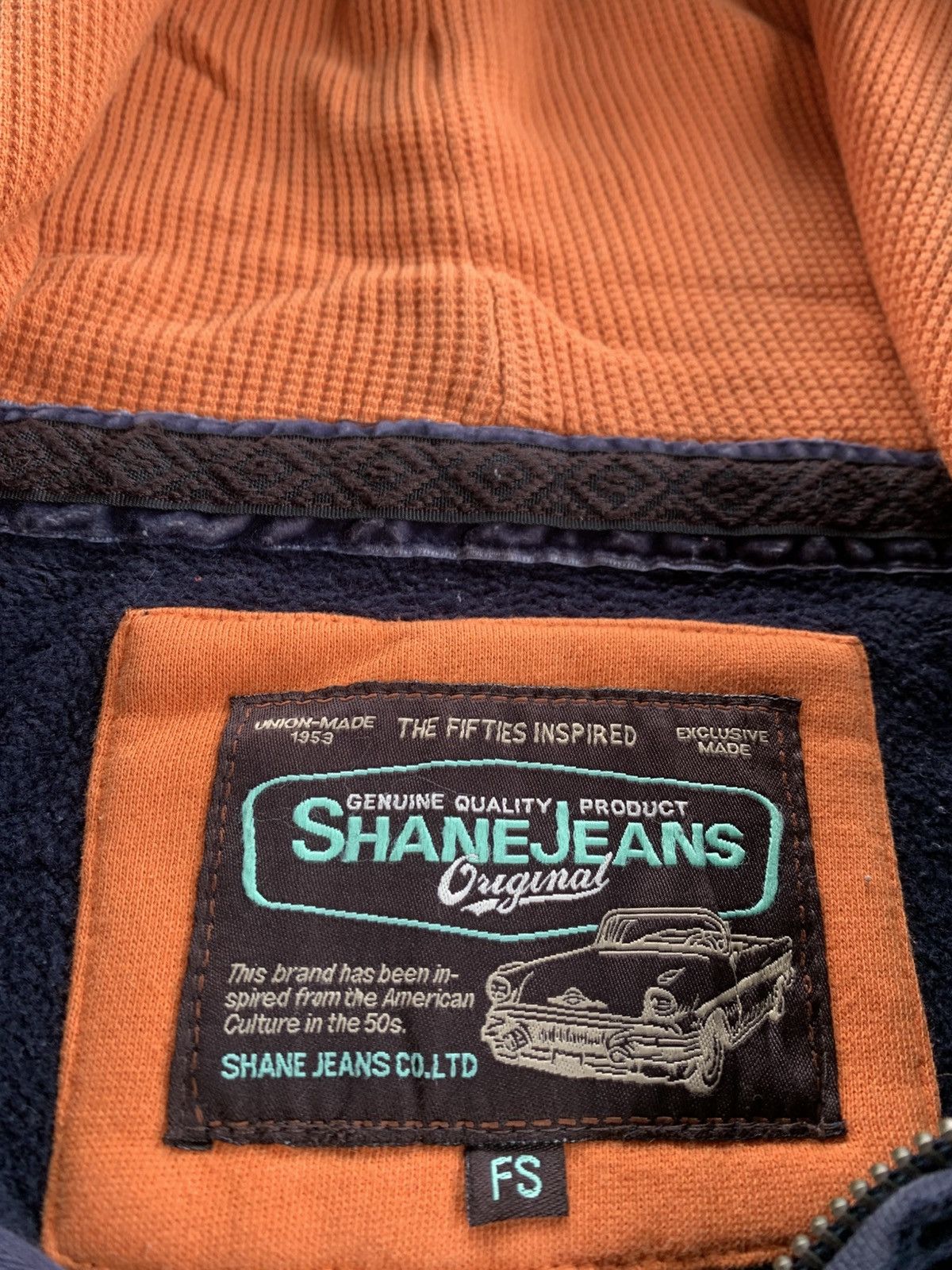 Japanese Brand Japanese Shane Sick Sunfaded Distressed Vintage Zip Hoodie Size US S / EU 44-46 / 1 - 3 Thumbnail