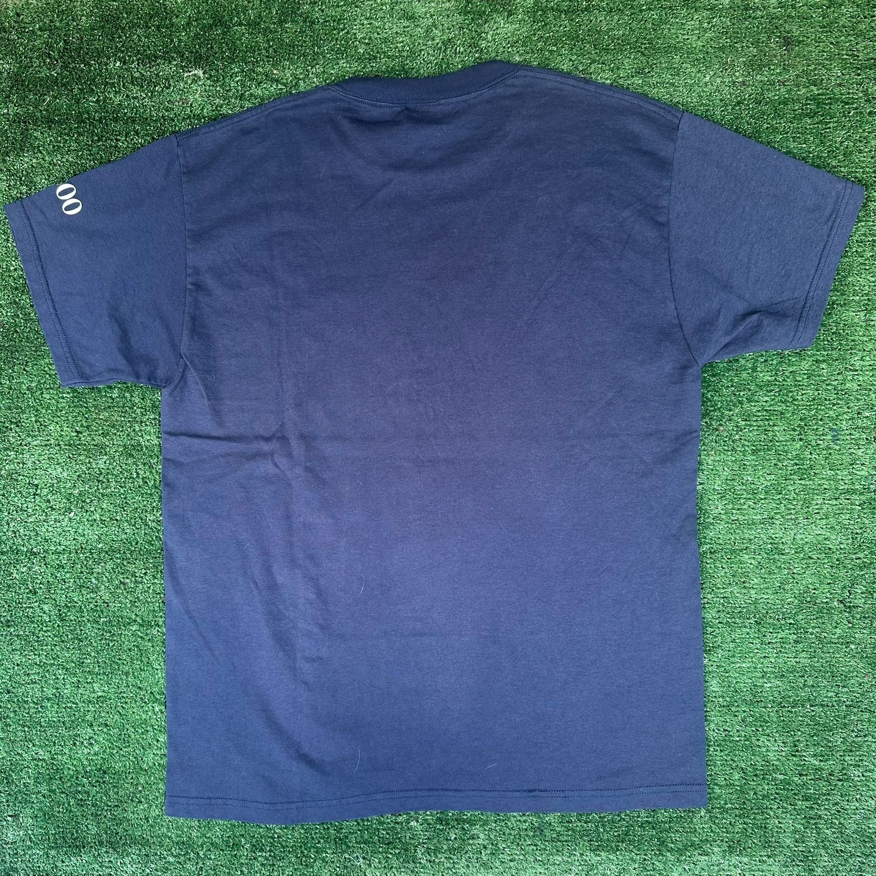 Fruit Of The Loom Vintage Y2K BBDO Advertising Agency T-Shirt Mad Men Navy L C Size US L / EU 52-54 / 3 - 5 Thumbnail