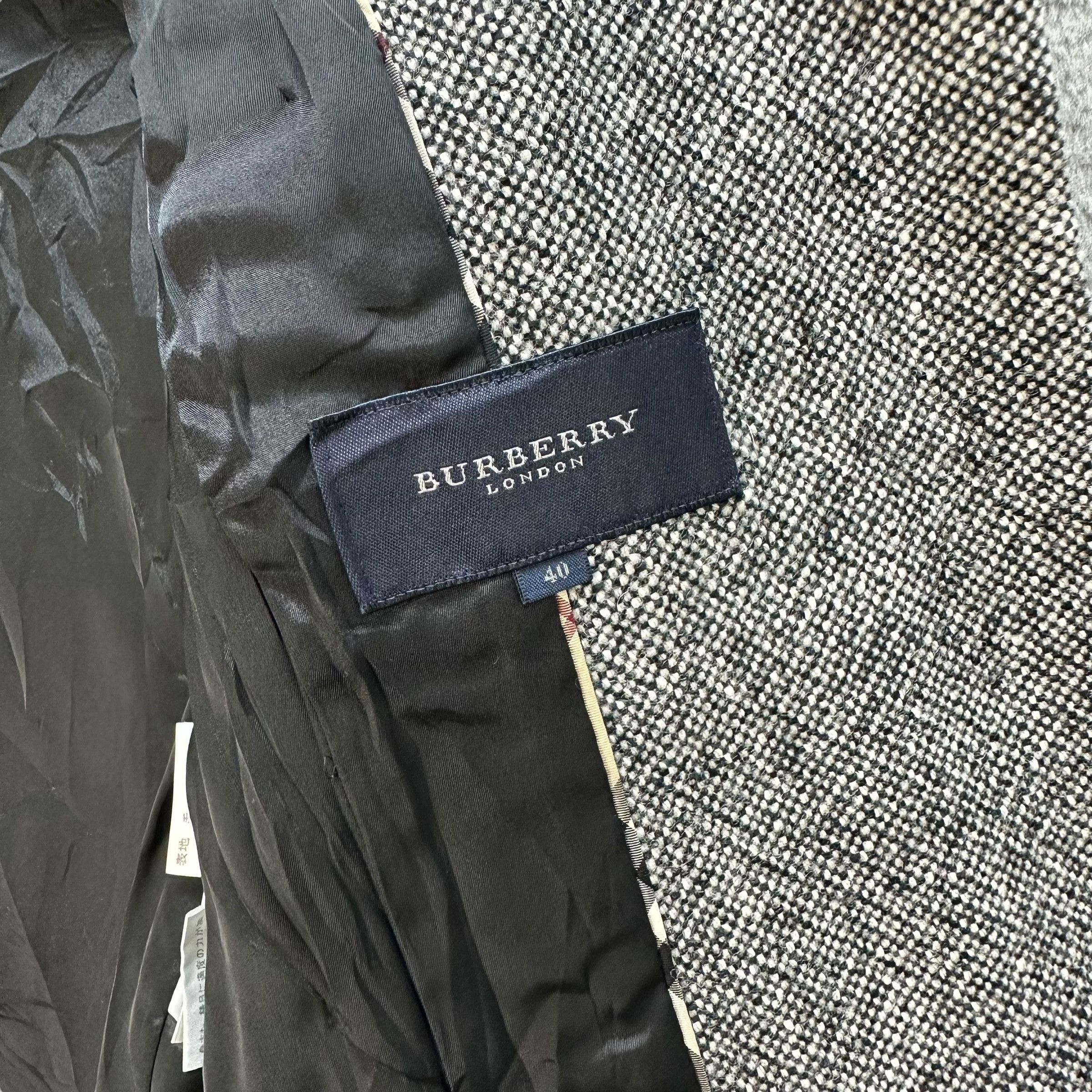 Burberry BURBERRY Wool Blend Belted Cropped Jacket #A73-1760 Size S / US 4 / IT 40 - 8 Thumbnail