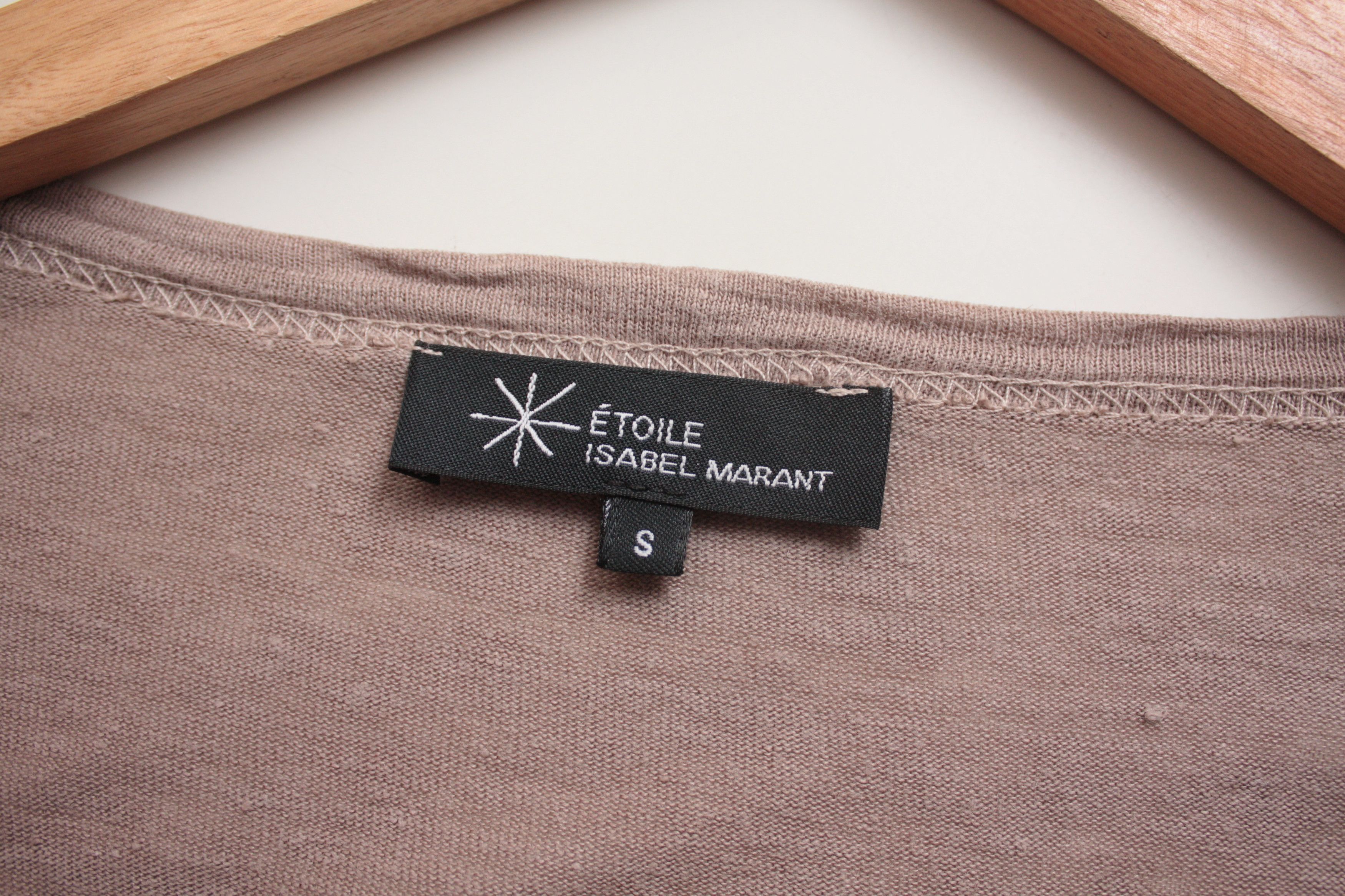 Isabel Marant Isabel Marant Linen Beige Longsleeve Top S Made In France Size S / US 4 / IT 40 - 4 Thumbnail