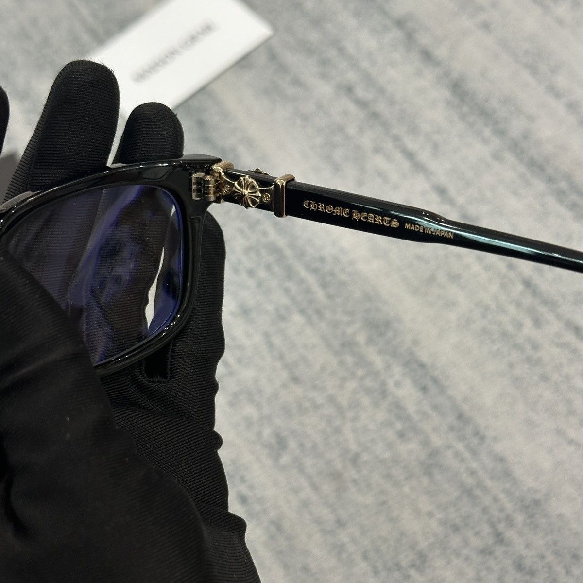 Chrome Hearts CHROME HEARTS COX UCKER BK-18KGP EYEGLASSES Size ONE SIZE - 7 Thumbnail