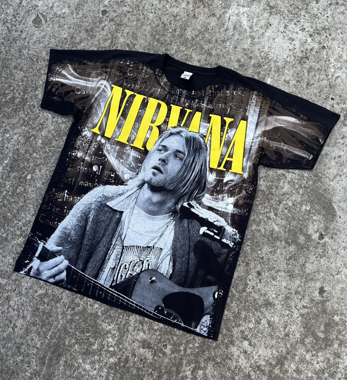 Kurt Cobain nirvana Tシャツ Lサイズ Kurt Cobain nirvana Tシャツ Lサイズ