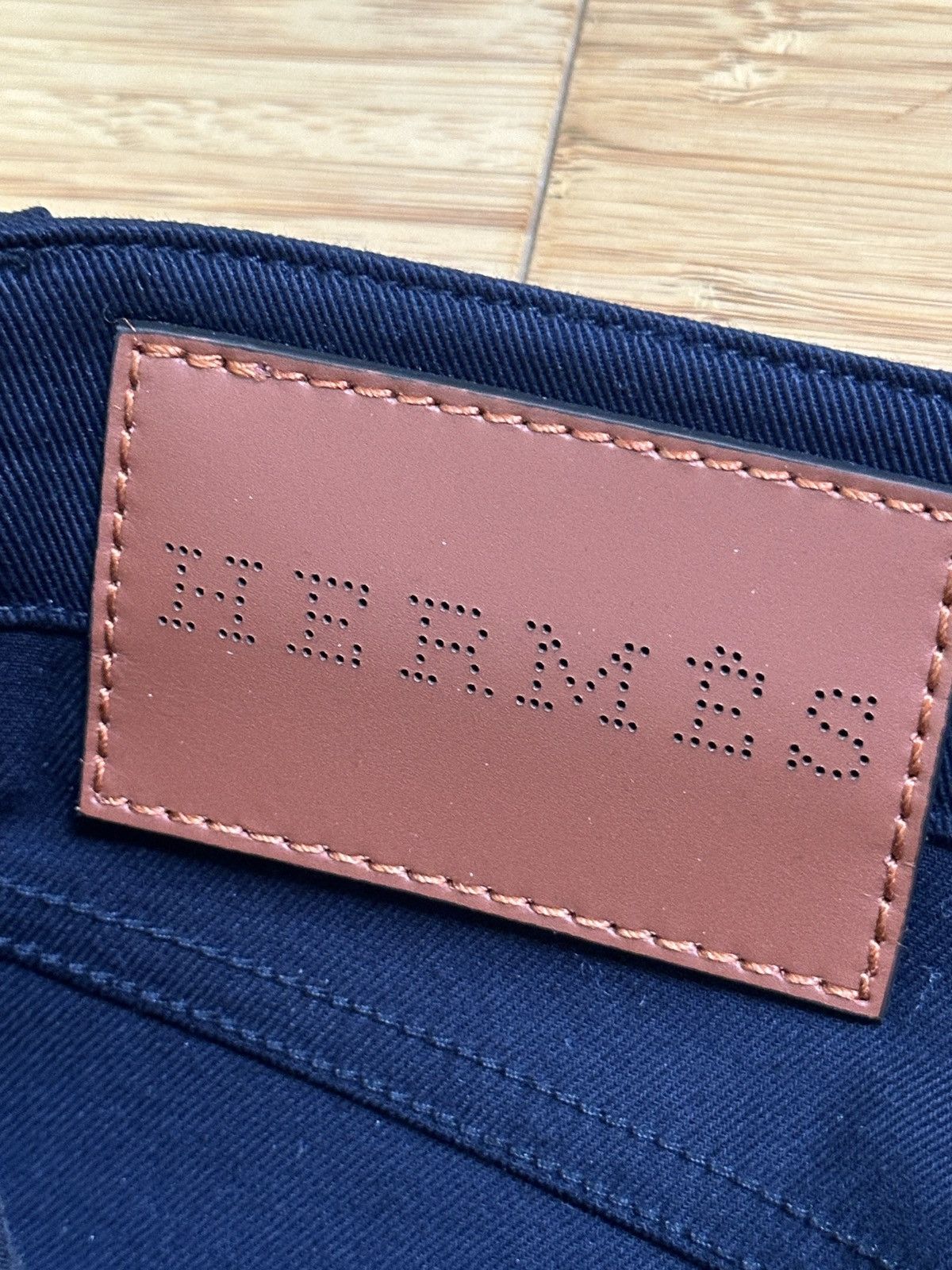 Hermes Hermes Straight Cut Jeans Size 40/ US 31 Size US 31 - 3 Thumbnail