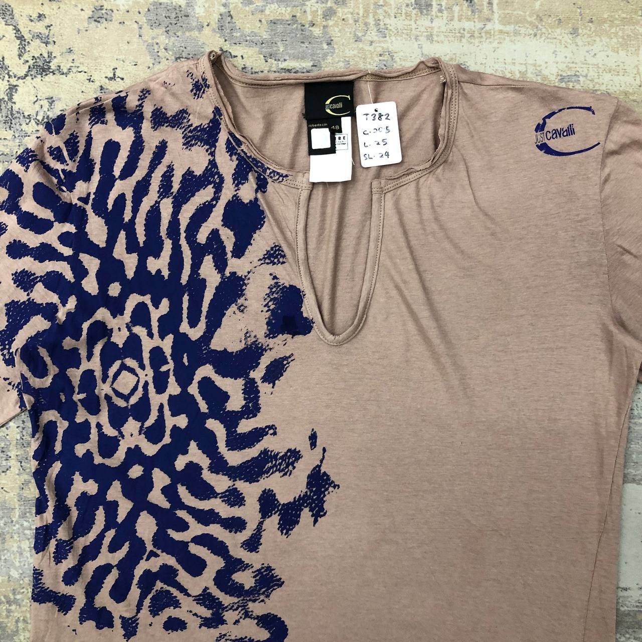 Just Cavalli T382 JUST CAVALLI BLOUSE Size XL / US 12-14 / IT 48-50 - 4 Thumbnail