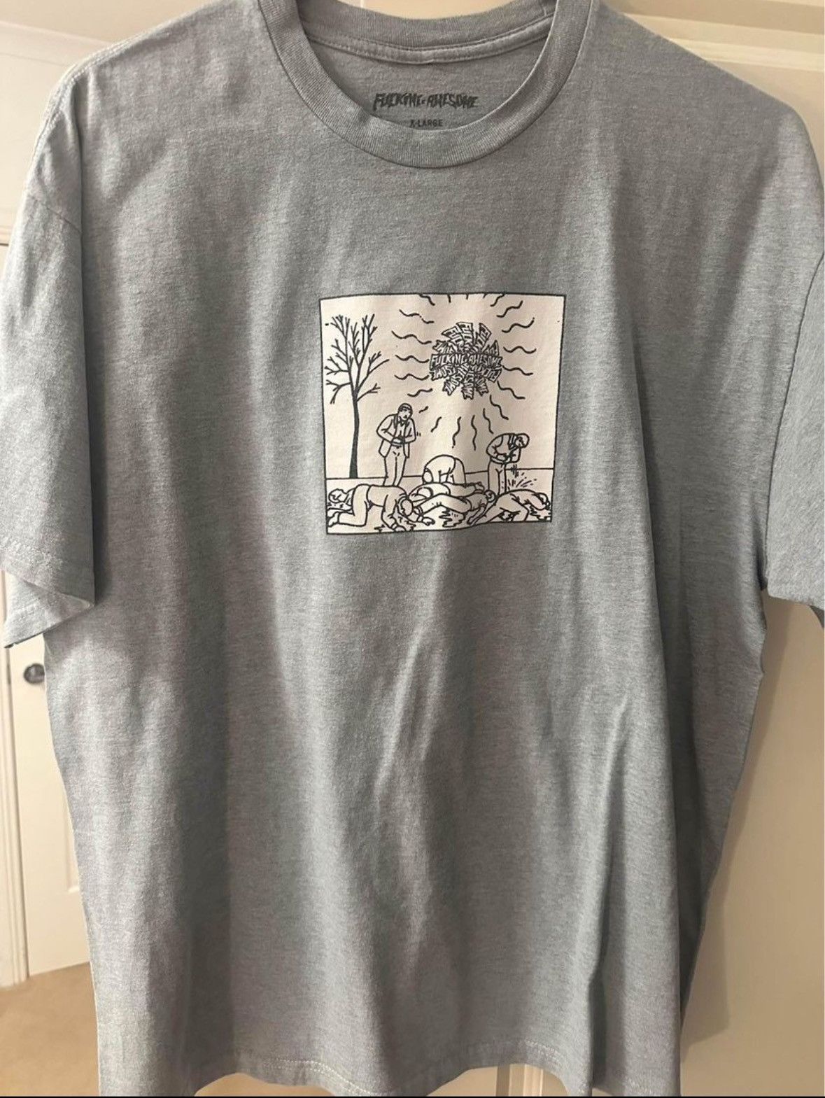 Fucking Awesome FA Us You With Them T-Shirt Size US XL / EU 56 / 4 - 1 Thumbnail