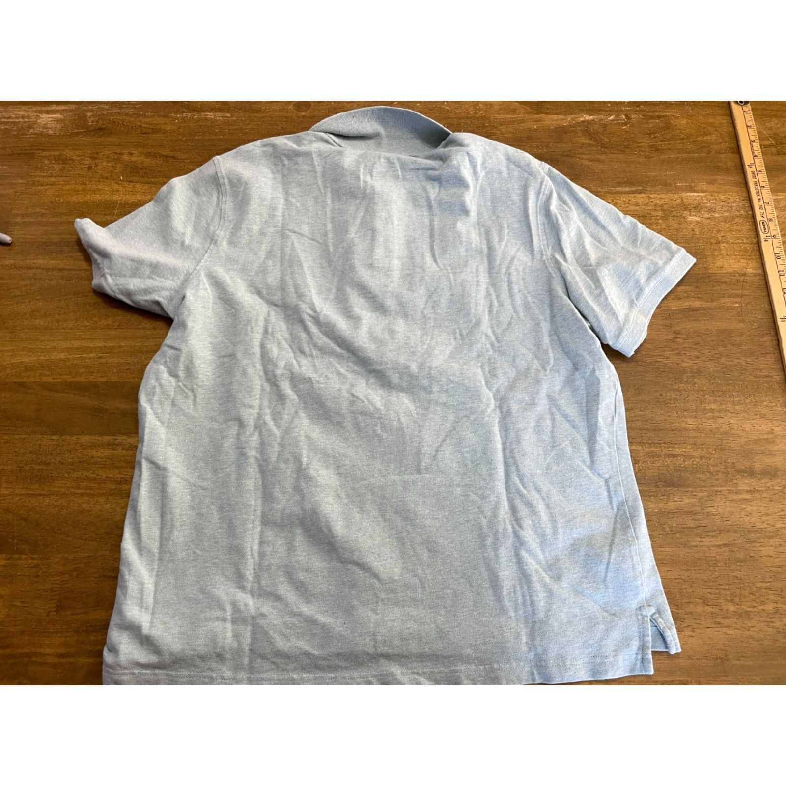 George VINTAGE George Shirt Mens Large Gray Polo Short Sleeve Size US L / EU 52-54 / 3 - 2 Thumbnail